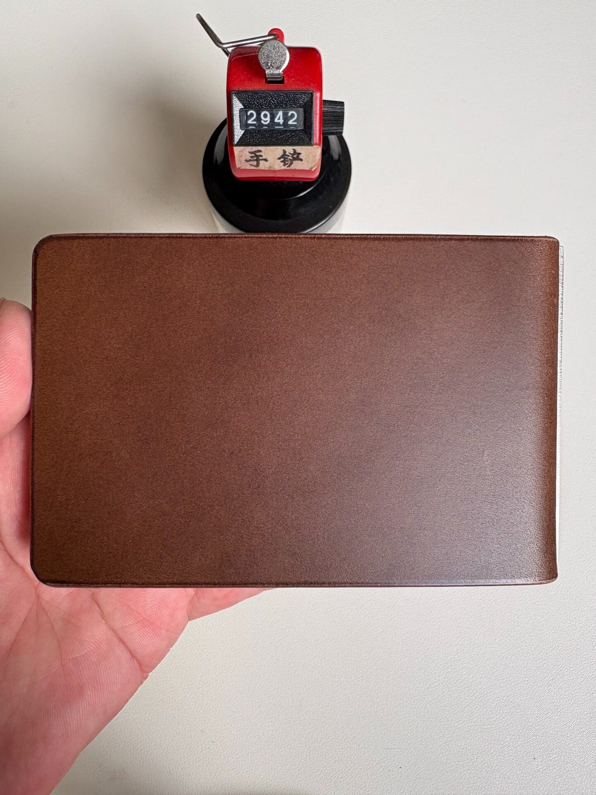 Buttero Leather Three Ring Binder A9