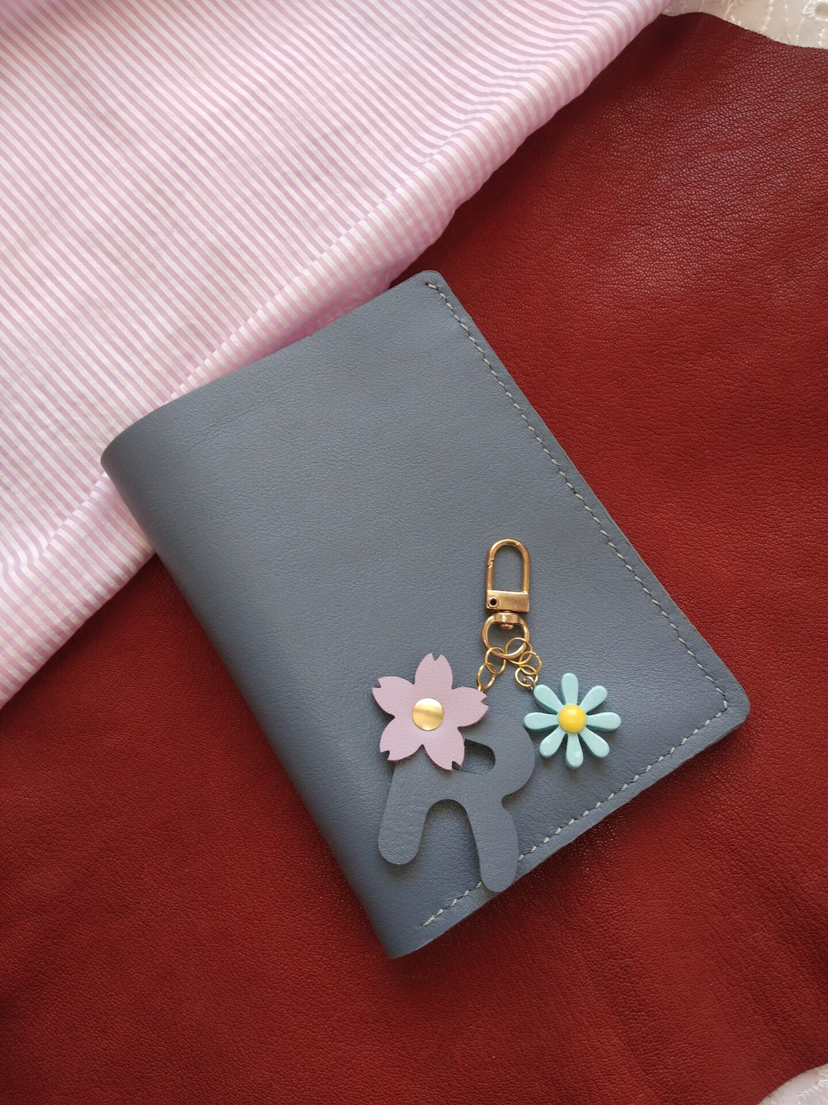 A7 Leather Handmade Planner with Pocket