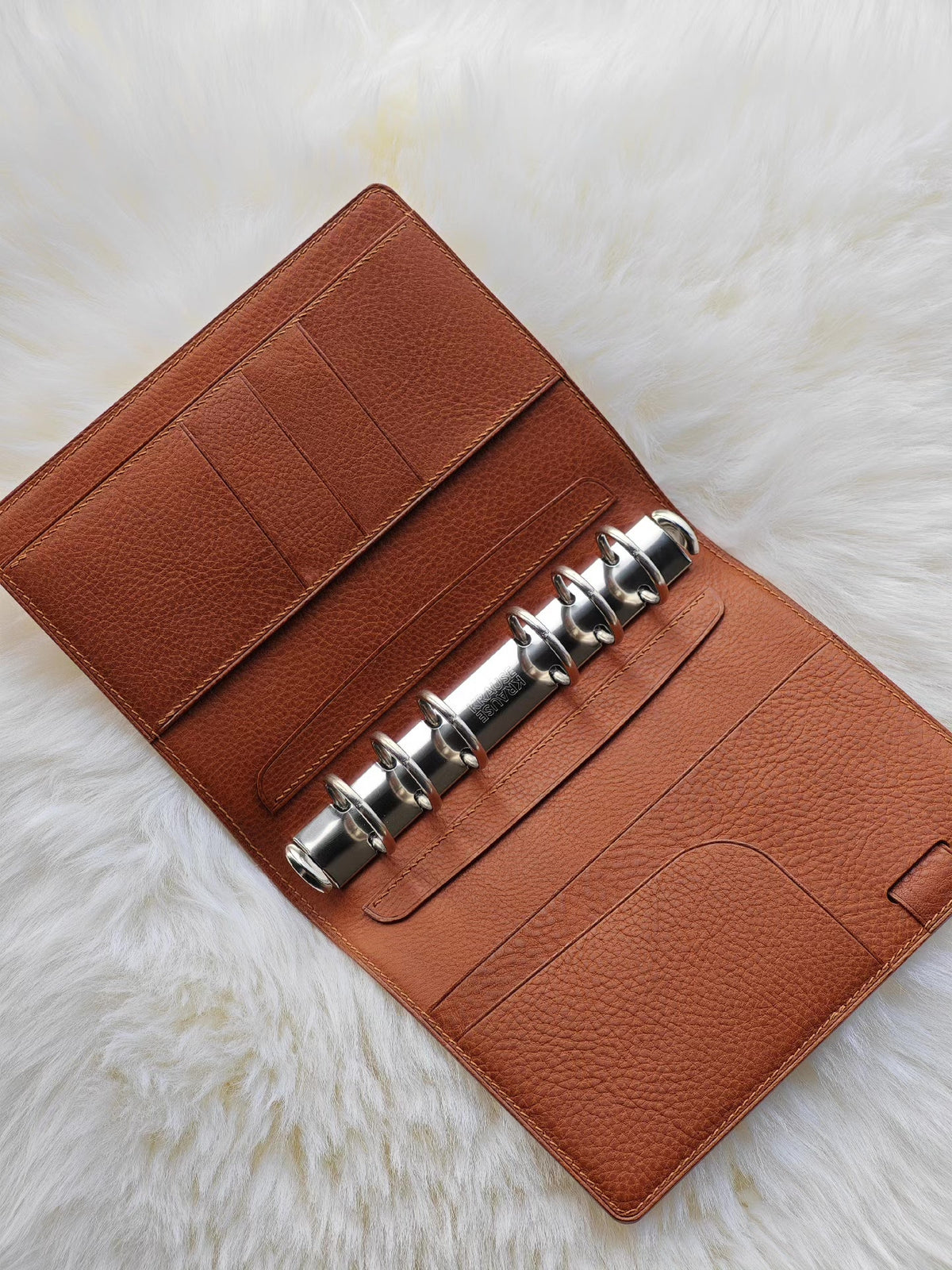 A6 Qipa Loose Leaf Notebook Tochigi Leather