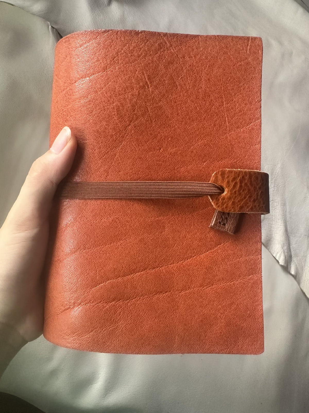 Thick Bison Leather A6 A5 Loose Leaf Journal