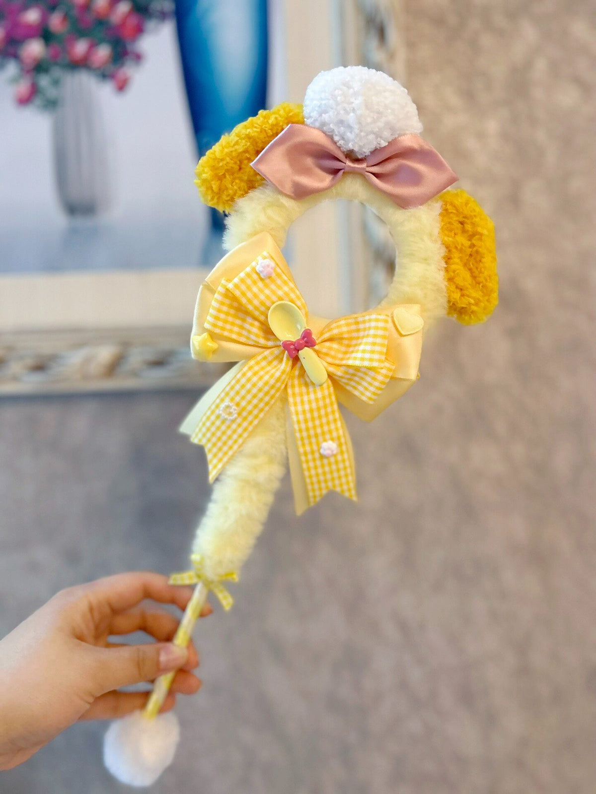 Plush Chef Dog Magic Wand