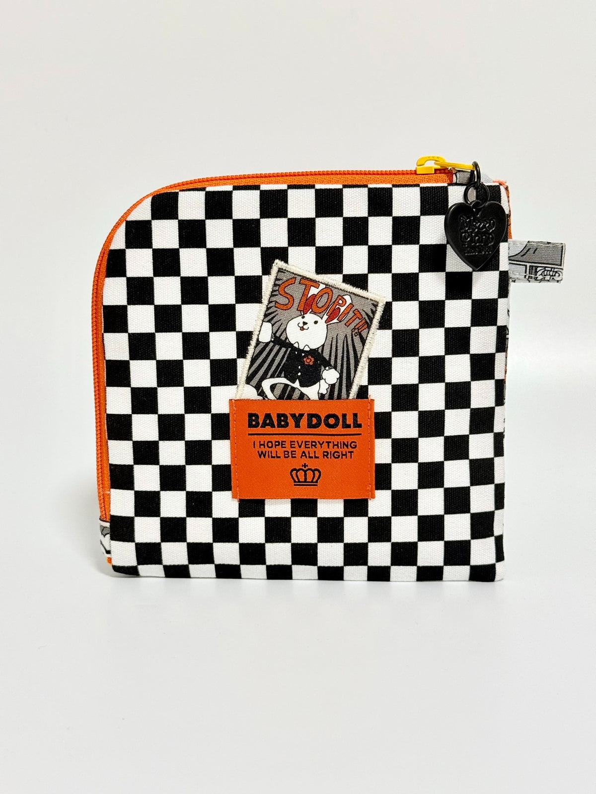 L-Shaped Storage Bag Comic Print 12cm