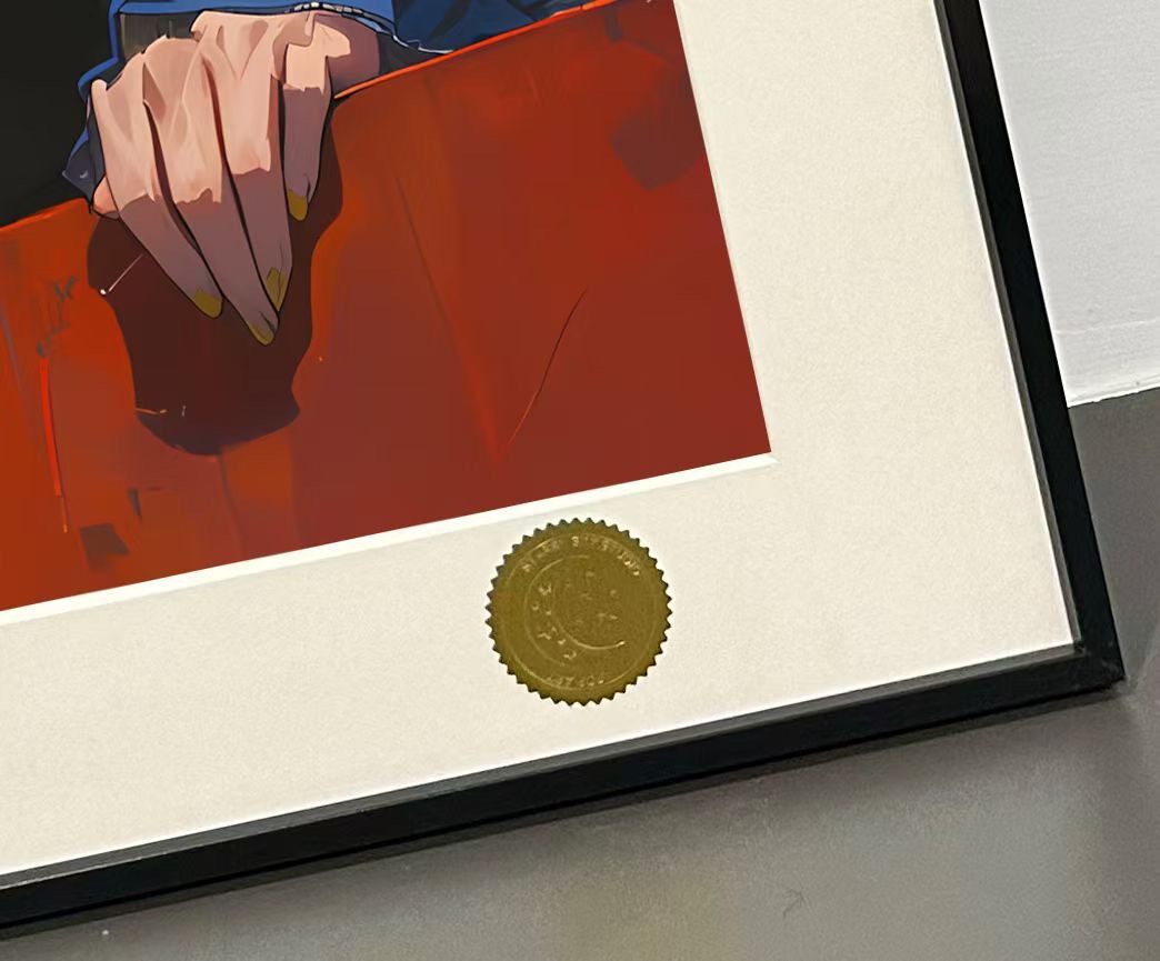 Chainsaw Man Framed Artwork Print 44x55cm