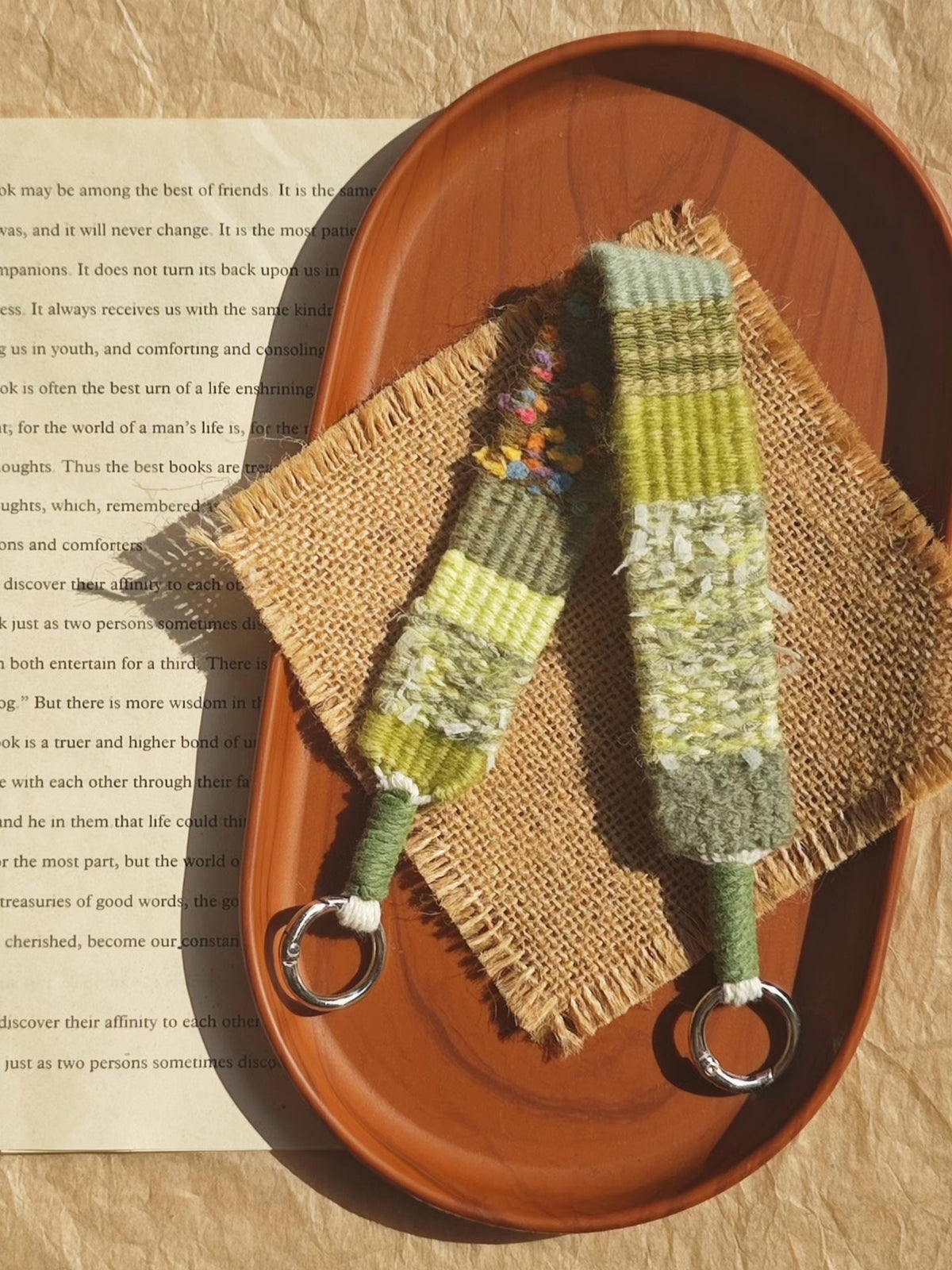 Handwoven Woven Wrist Strap 30cm