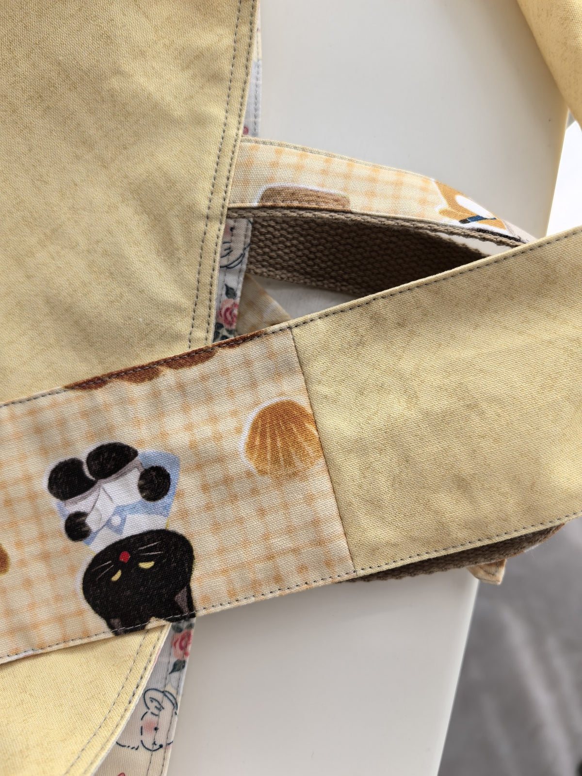 Bread Cat Canvas Tote Bag