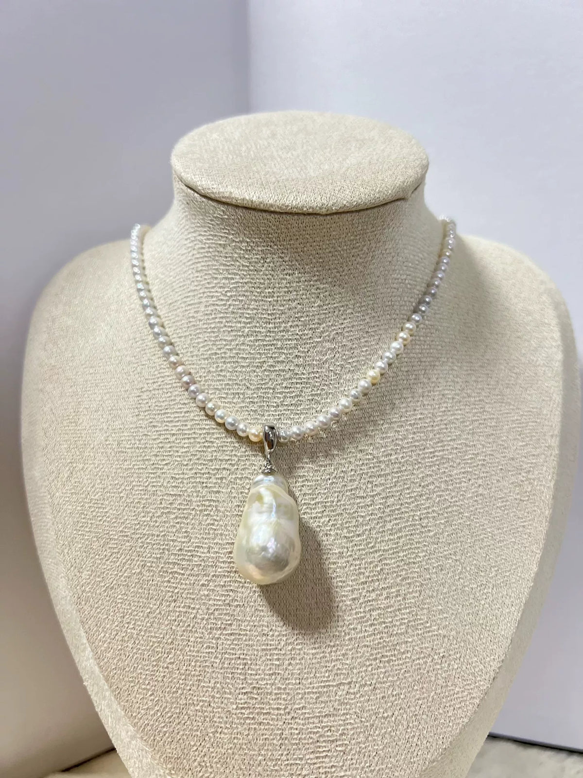 Altantaggio per pendente con perle da 3mm