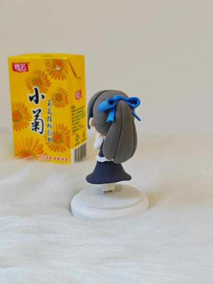 Q-version Clay Figurine 10cm Ultra-lightweight Clay with Resin Clay