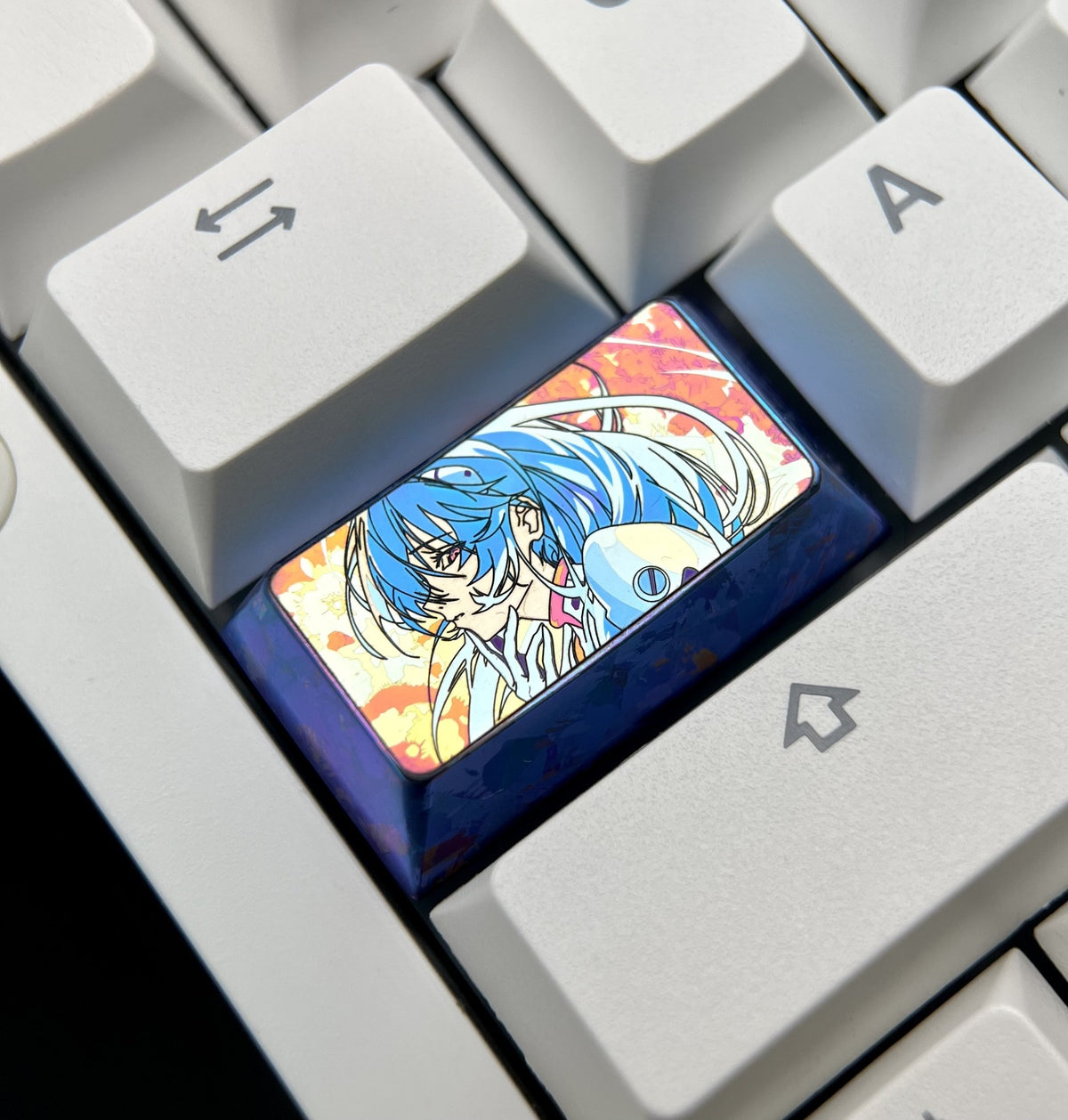Titanium Alloy Anime Keycap 1.75U