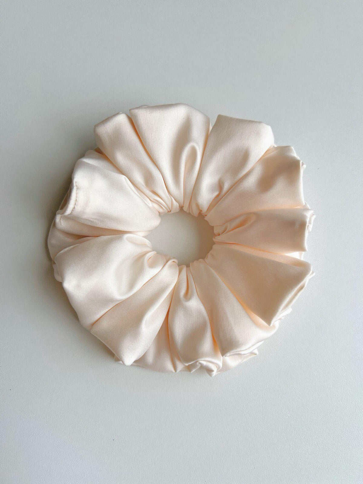 Handmade Pleated Hair Scrunchies Two Colors