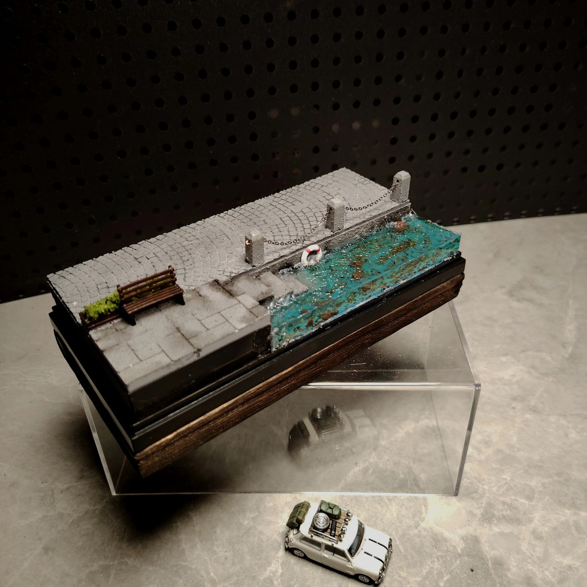 1/64 British Waterfront Diorama-Basis