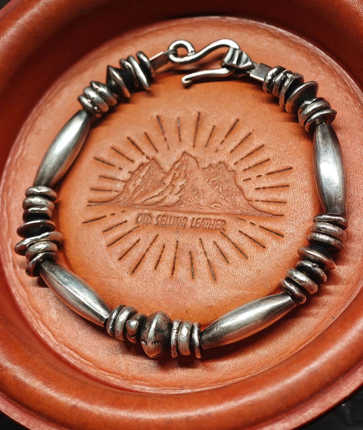 925 Silber Navajo Armband 22,9 cm