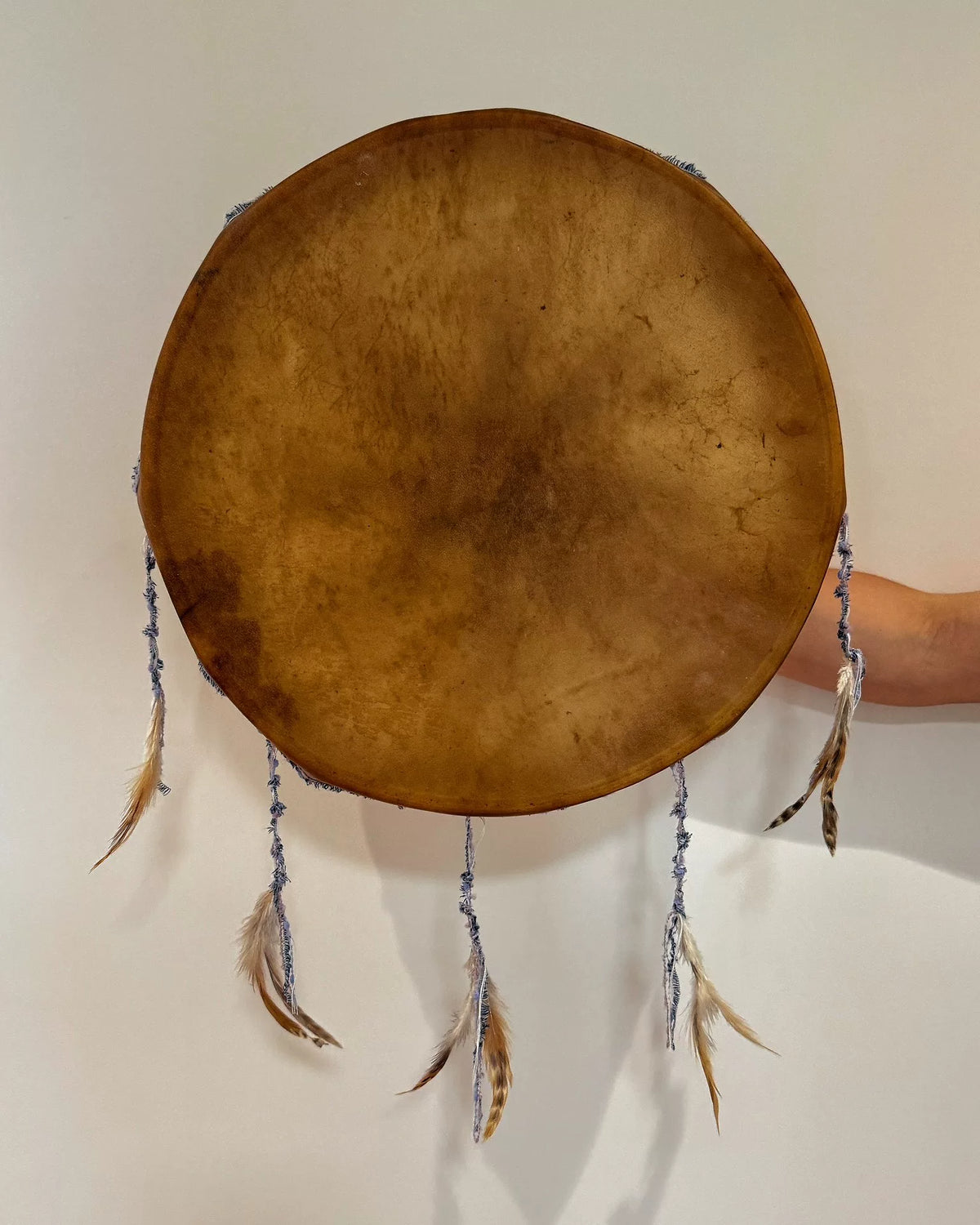 40cm 黄牛革のシャーマンドラム