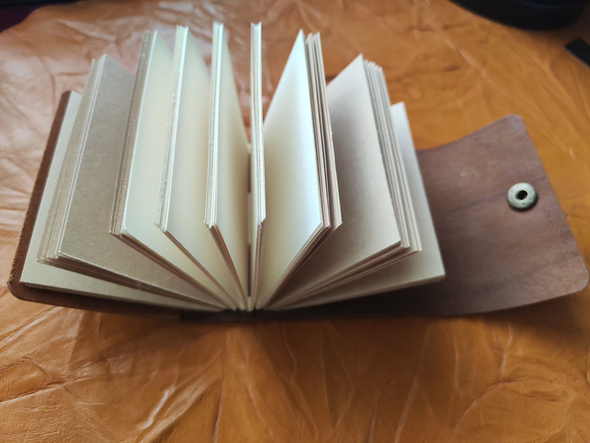 Handcrafted Leather Notebook with 192 Pages