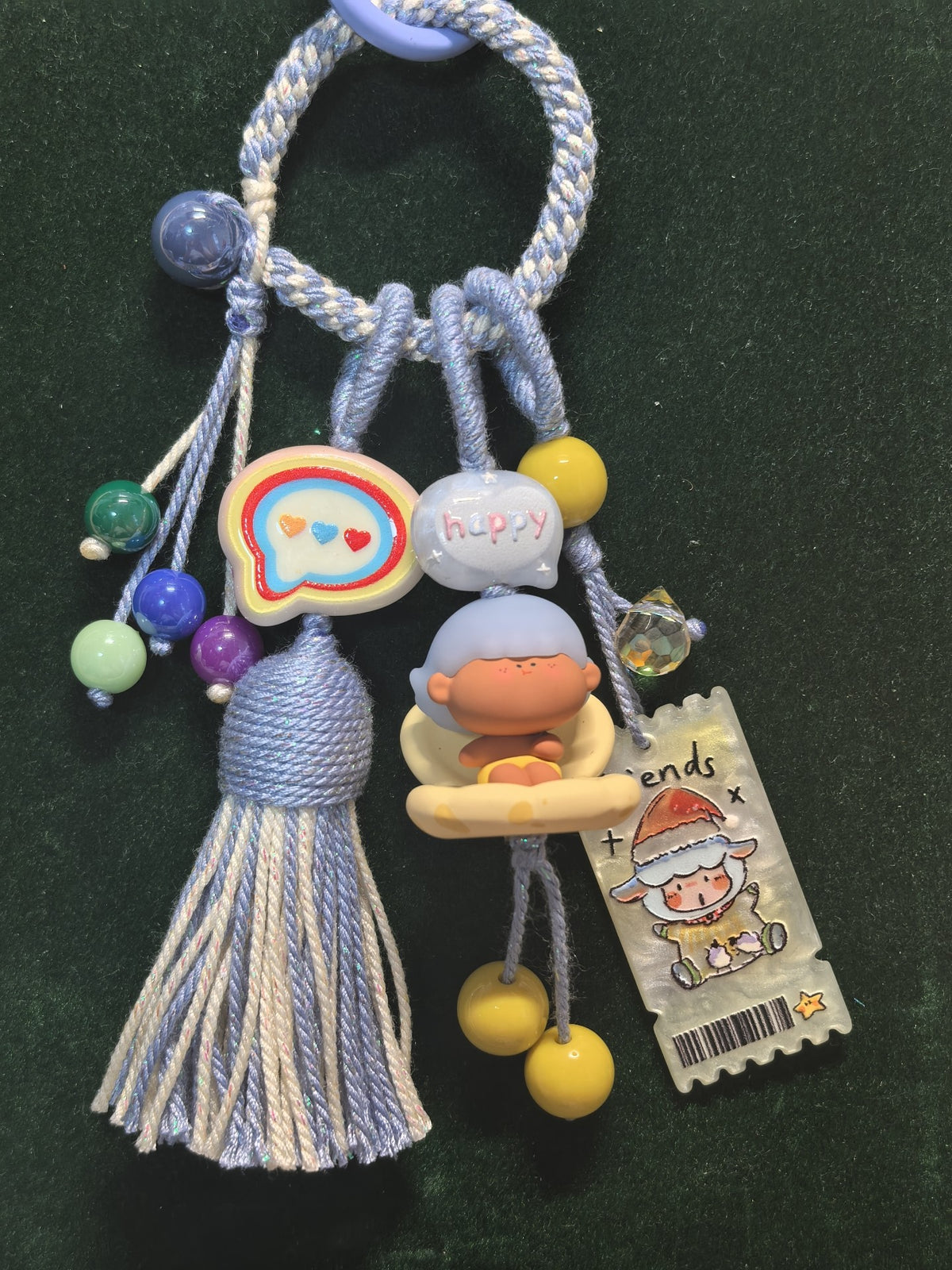 Handcrafted Character Floatie Phone Charm