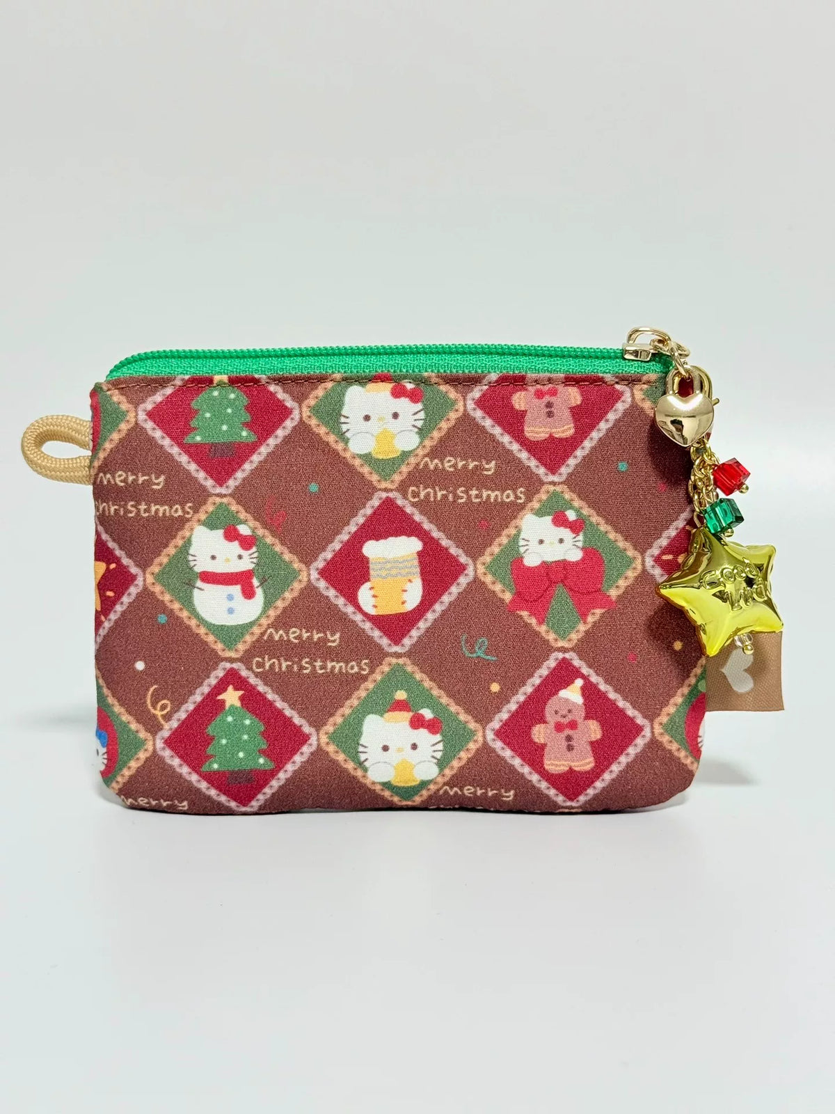 Kerst Argyle Kaarthouder met Flap