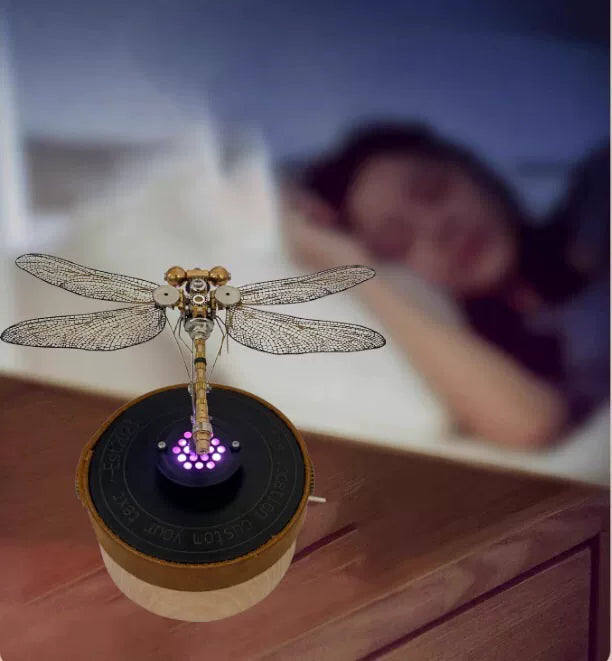 Handmade Steampunk Dragonfly Music Box