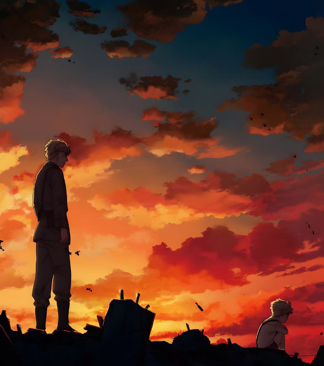 Spy x Family Anime Art Print Framed