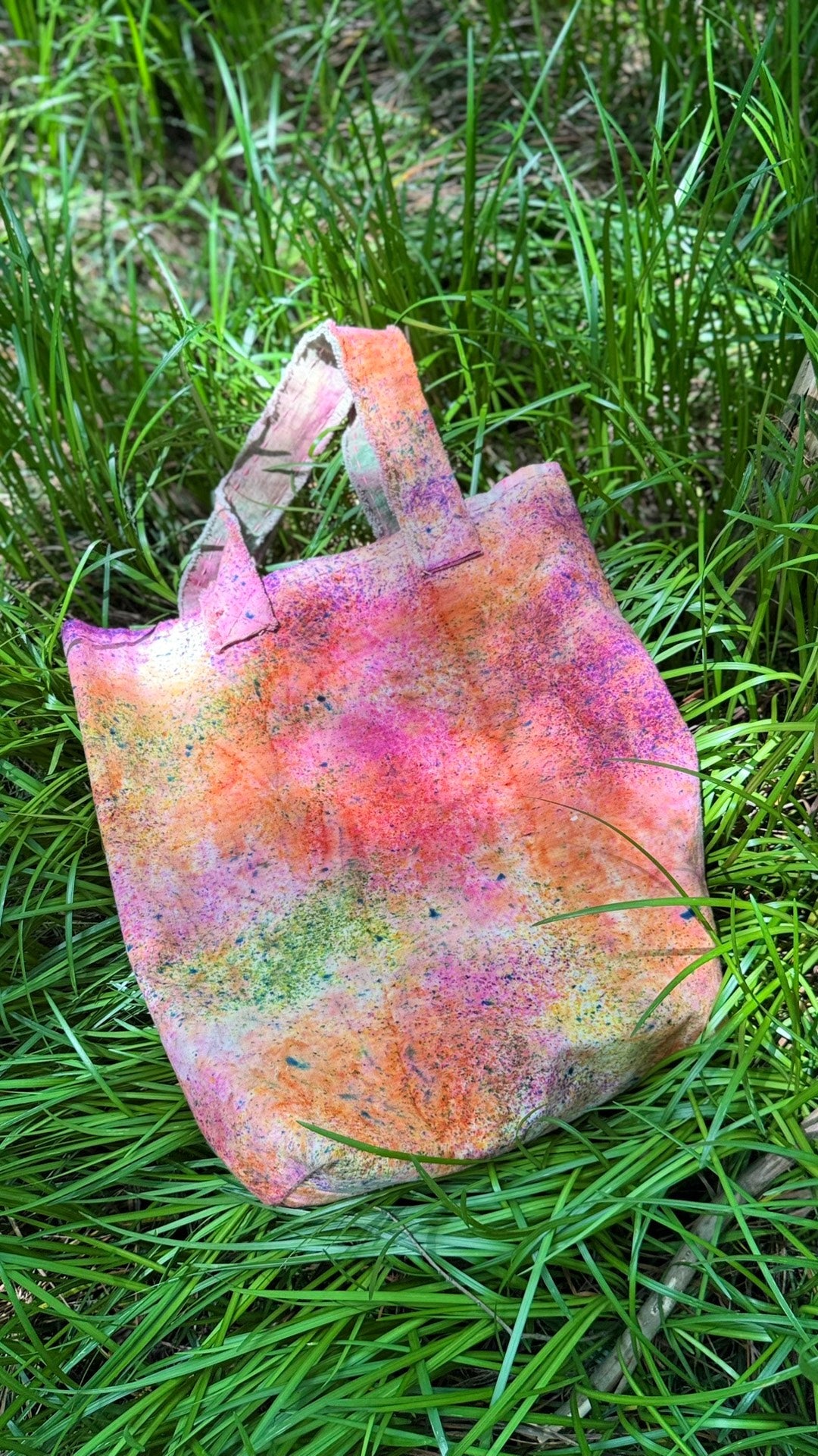 Handwoven Mineral Dyed Tote Bag
