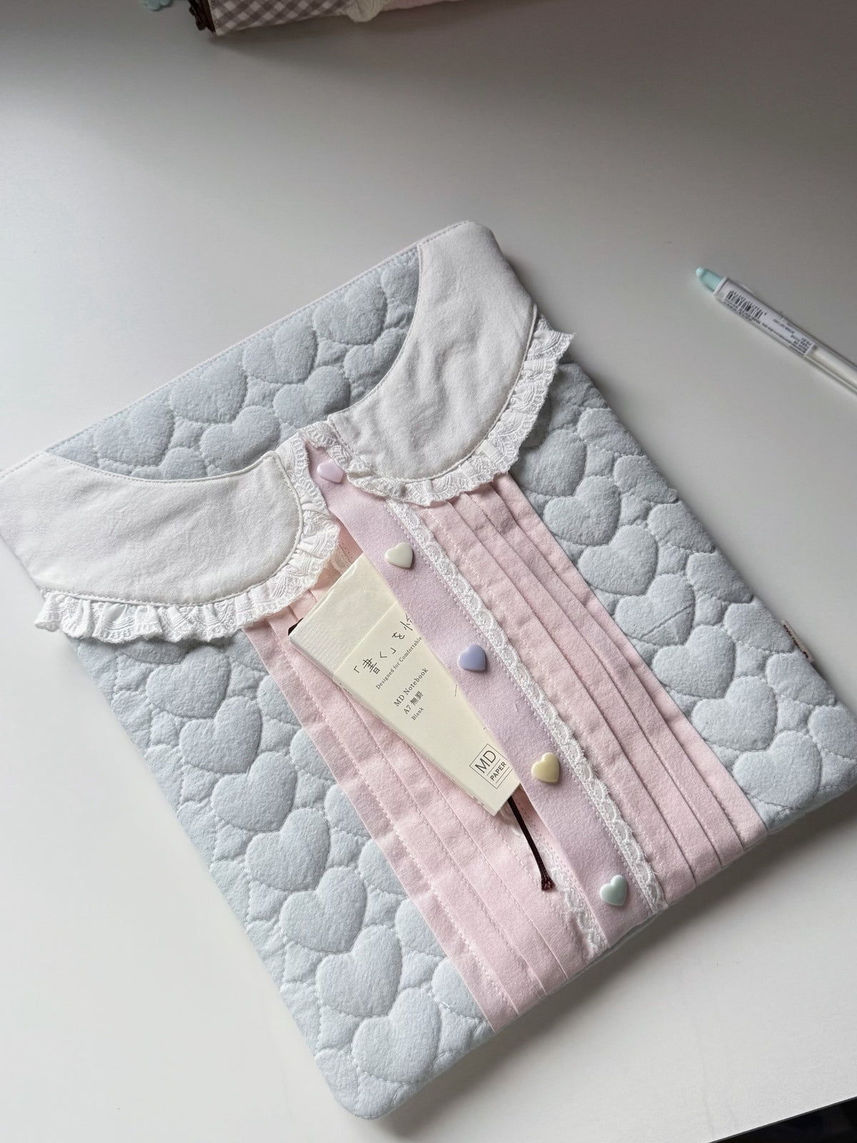 Doll Collar Quilted Storage Bag