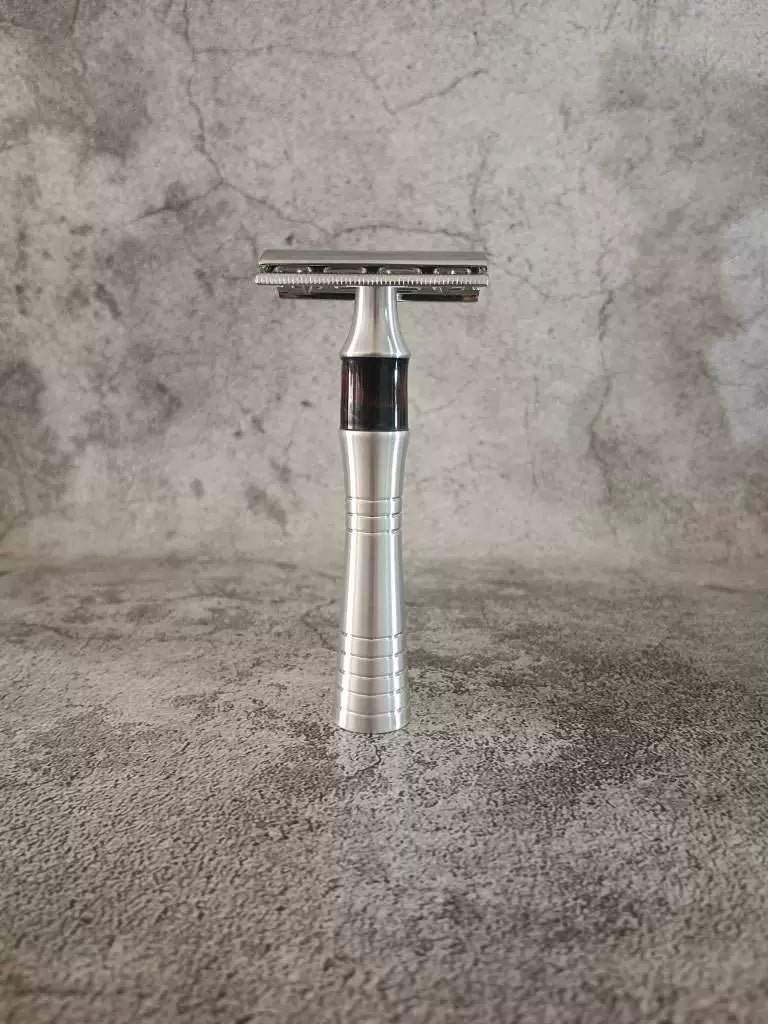 Vintage Safety Razor Handle Aluminum