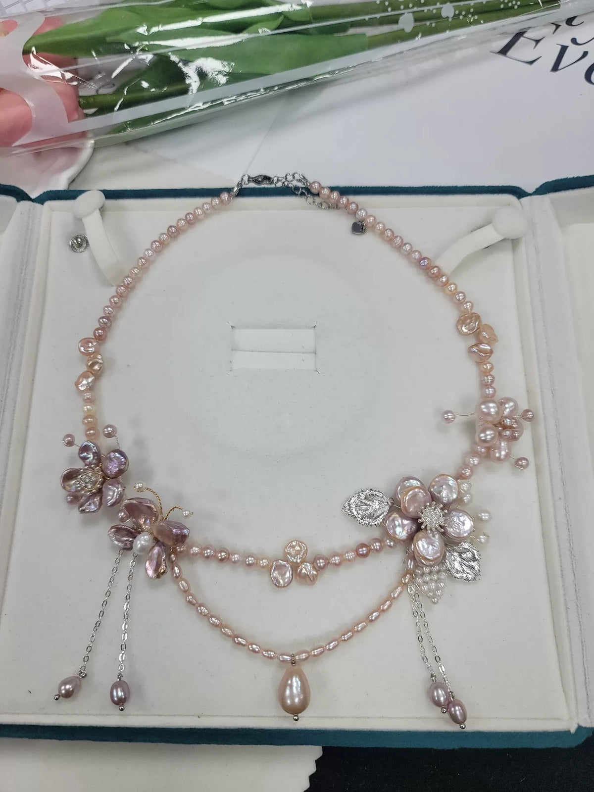 Pink Freshwater Pearl Necklace
