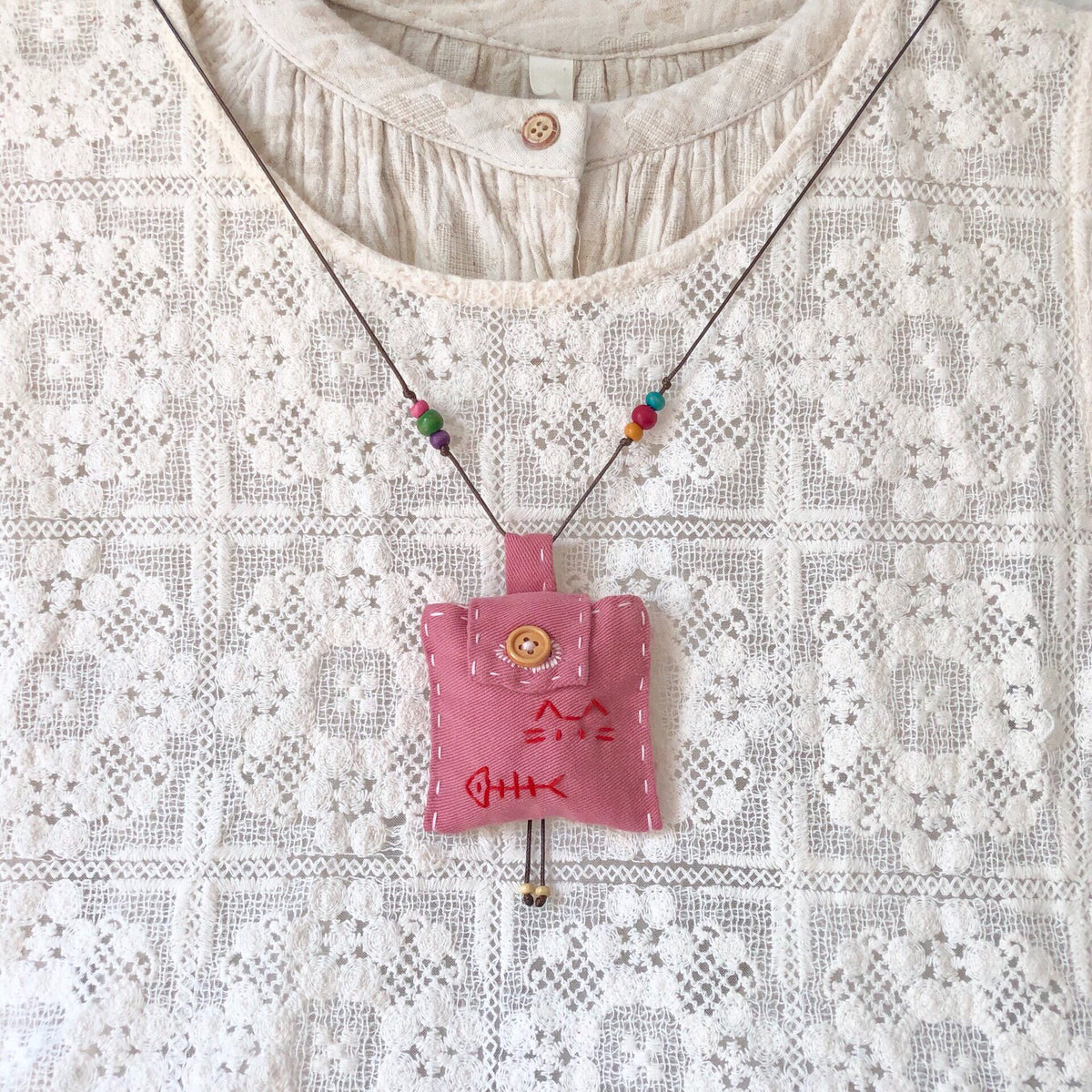 Dusty Pink Mini Storage Pouch
