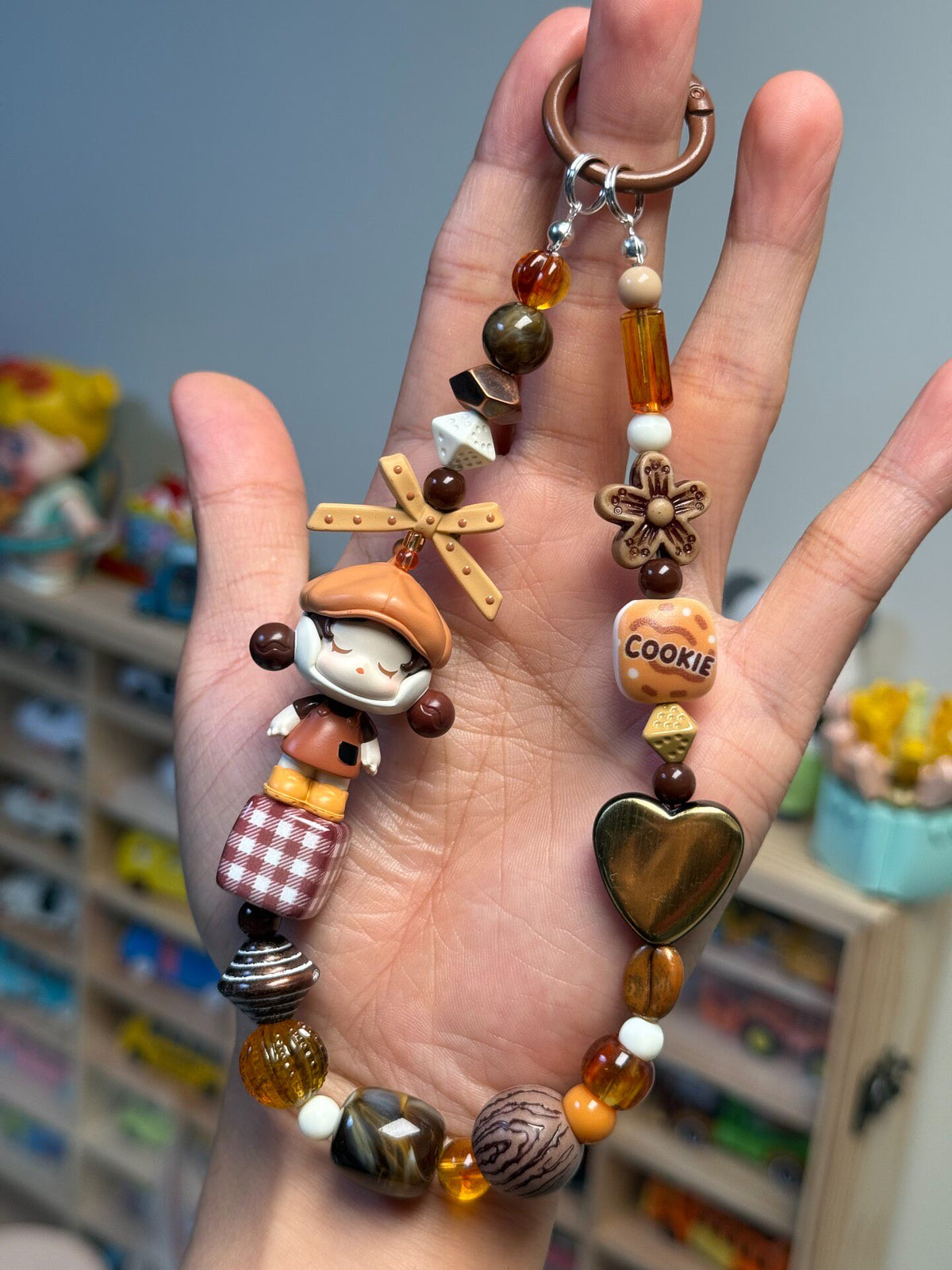 Coffee Factory Skullpanda Phone Chain Charm