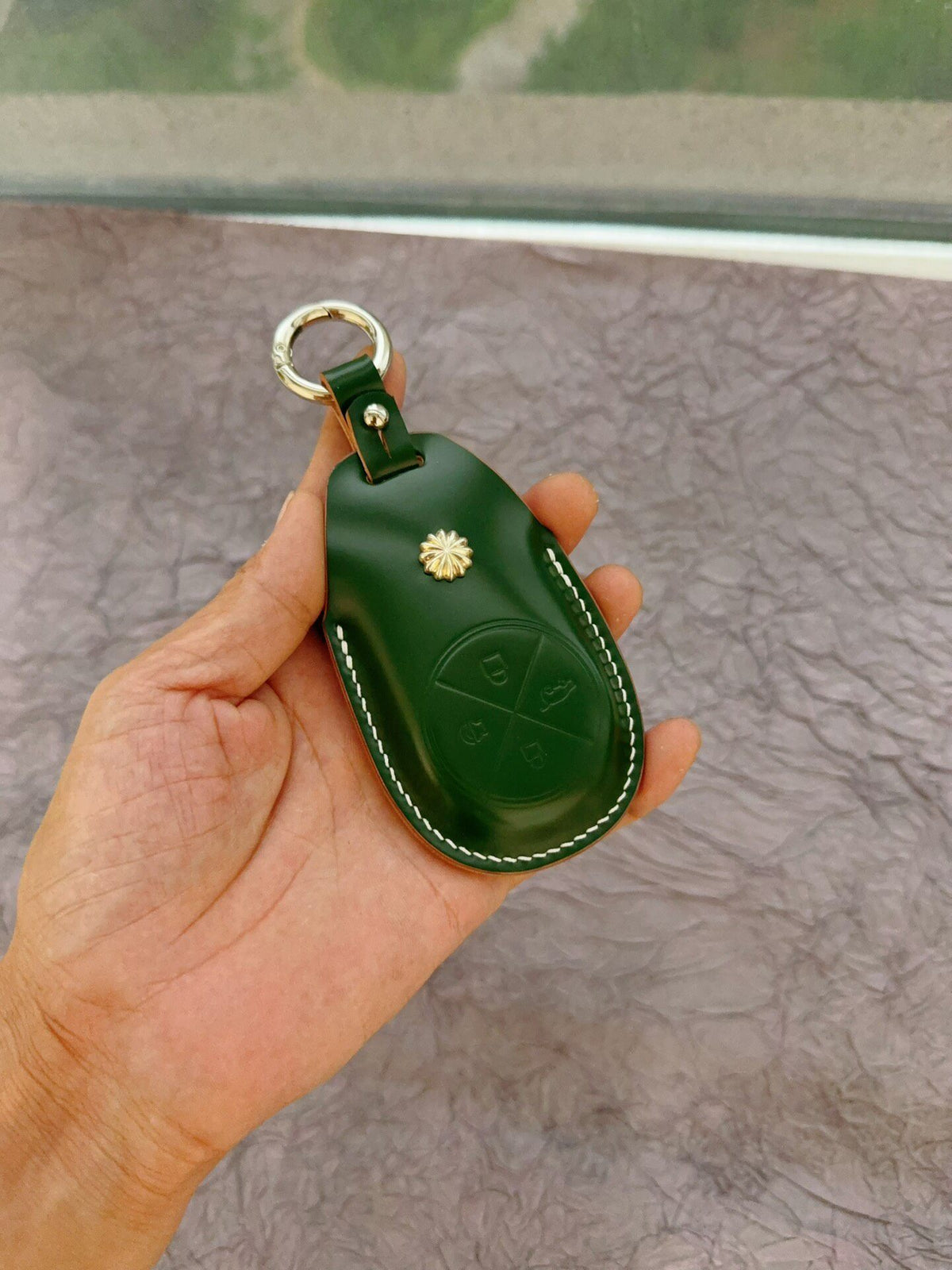 NIO Key Case Japanese Shell Cordovan
