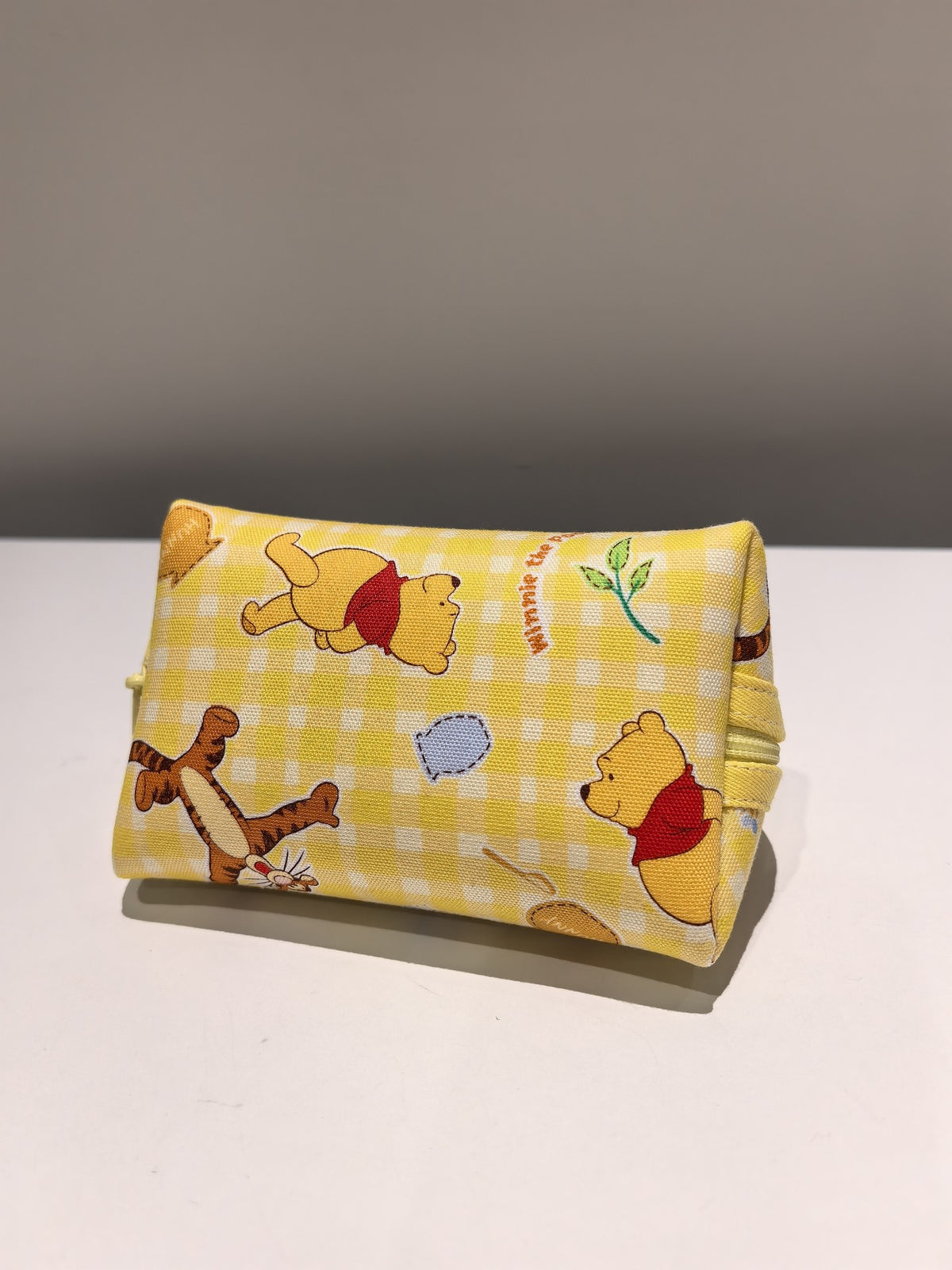 Winnie the Pooh Gingham Shell Pouch