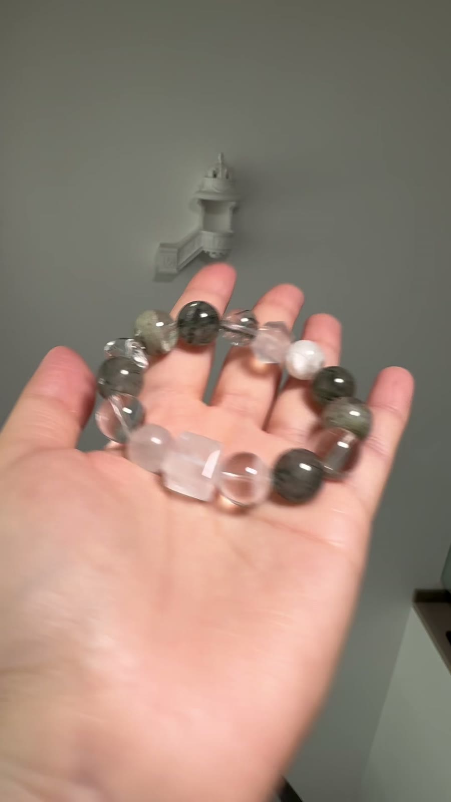 Mixed Gemstone Crystal Bead Bracelet