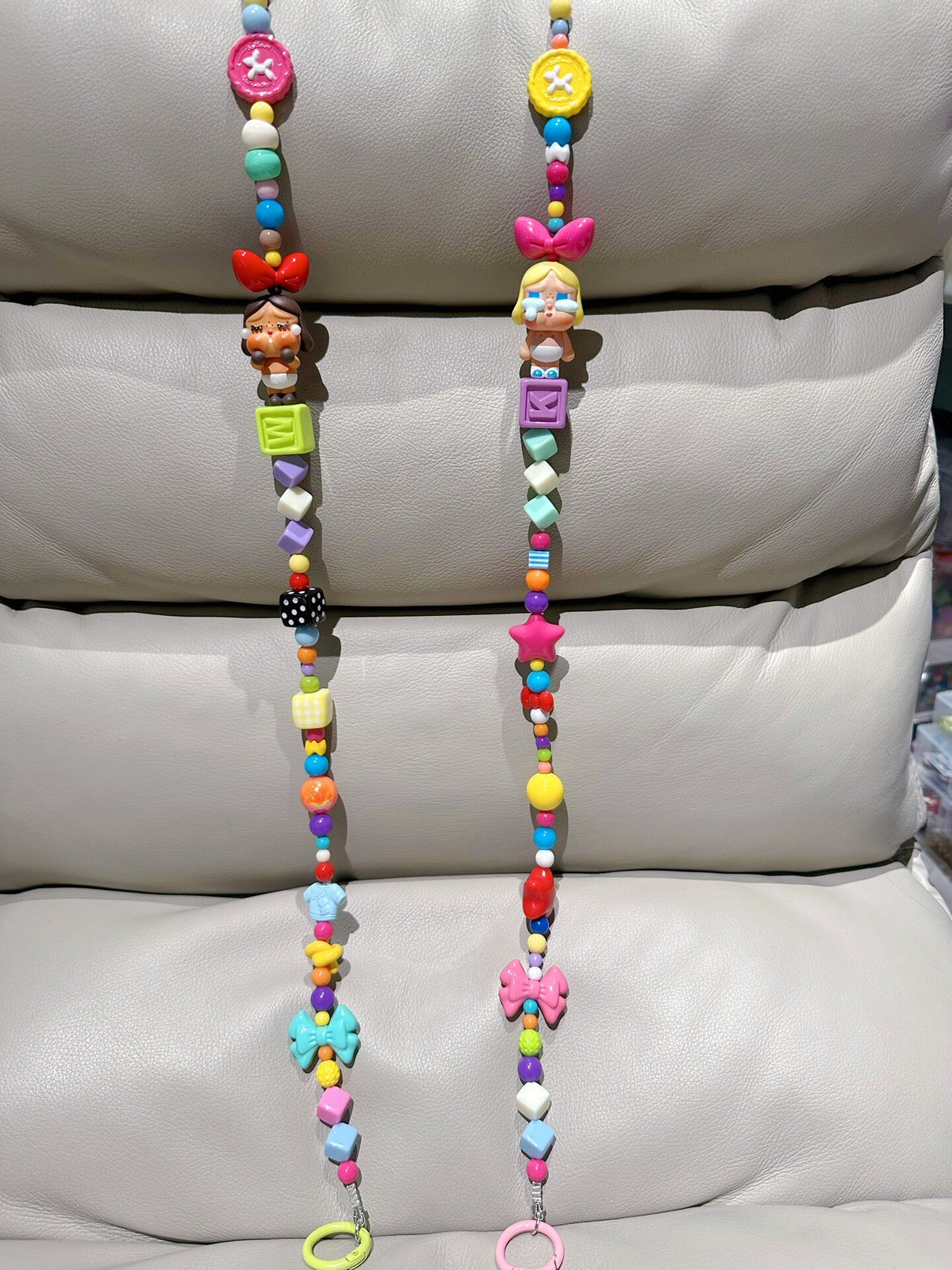 Crybaby Teary Doll Beaded Phone Strap Charms