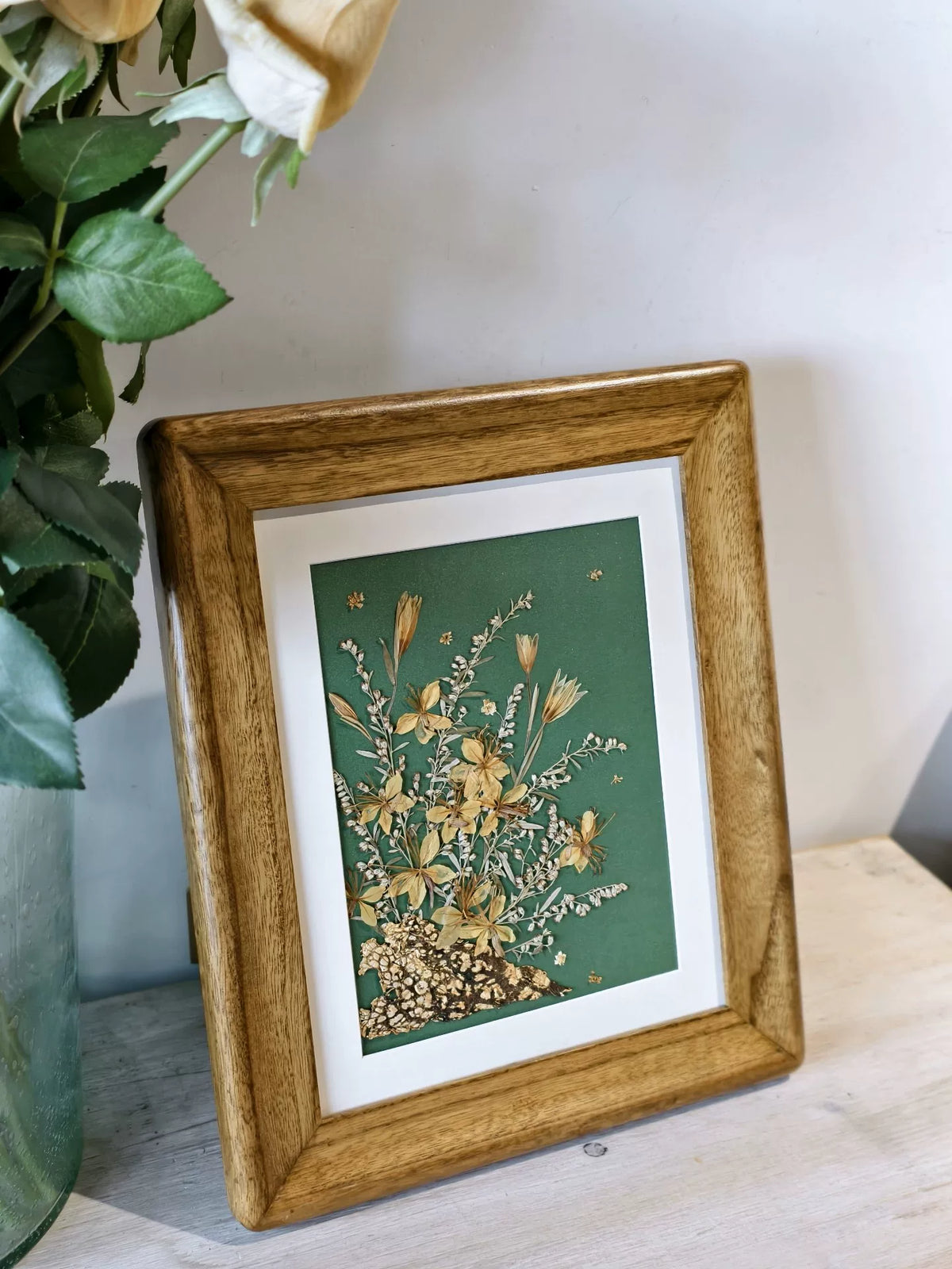 Pressed Flower Frame Solid Wood Home Decor