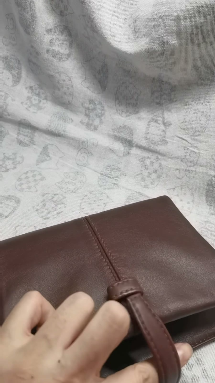 A6 Sheepskin Journal Cover British Style