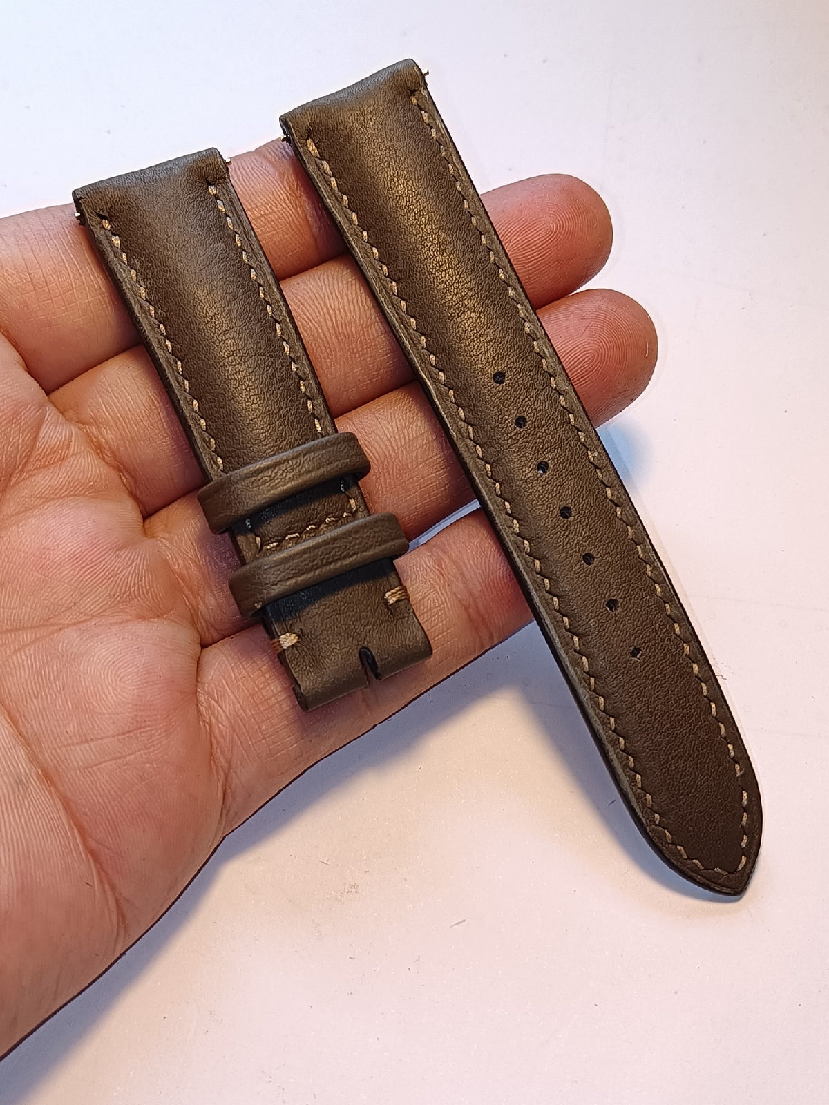 Swift Leather Watch Strap Quick Release