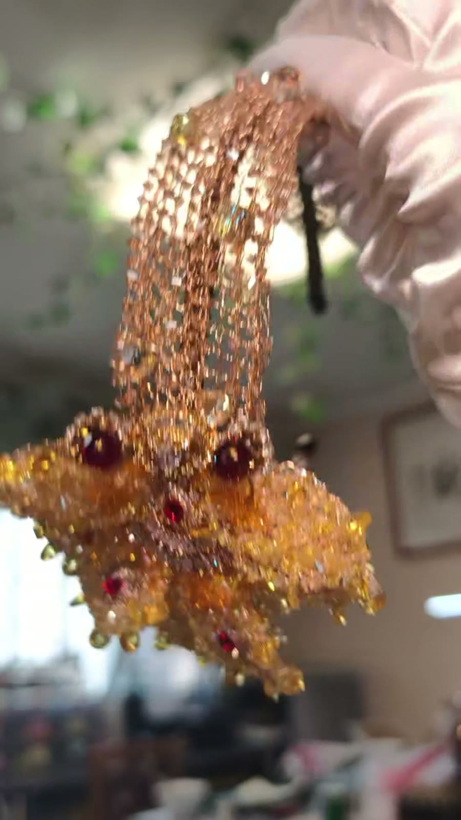 Koi Fish Crystal Hair Clip
