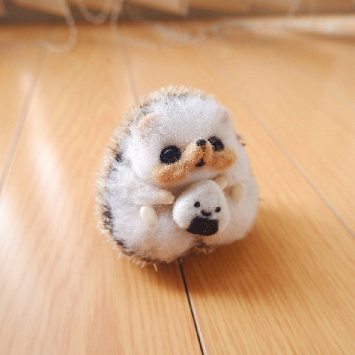Wool Felt Hedgehog Doll for Blythe Holala