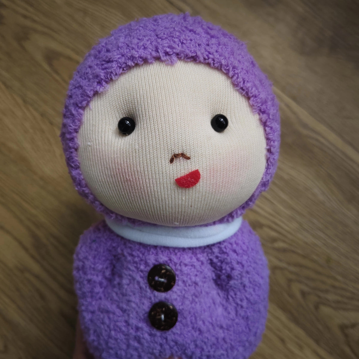 Figura de peluche de lavanda hecha a mano 22 cm