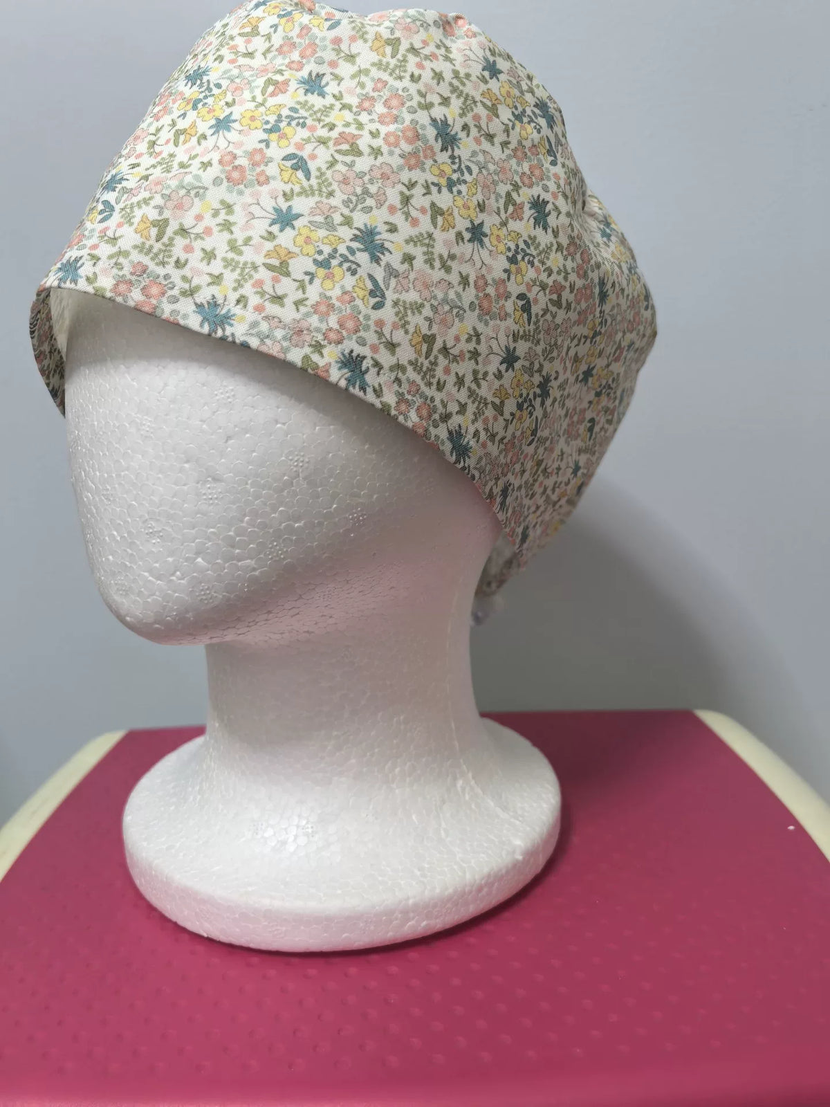 Pure Cotton Floral Surgical Cap