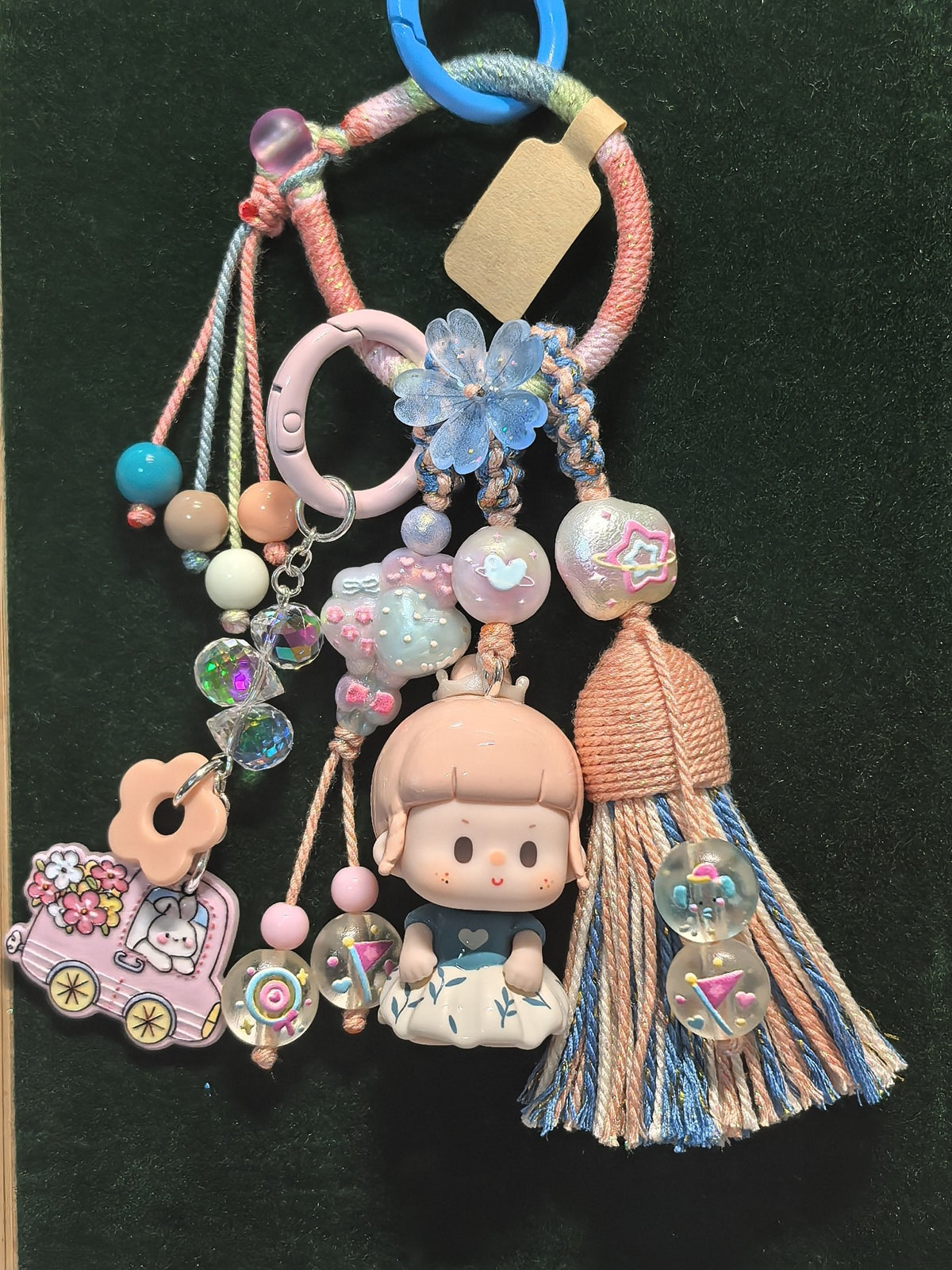 Bu Er Little Princess Charm Phone Strap