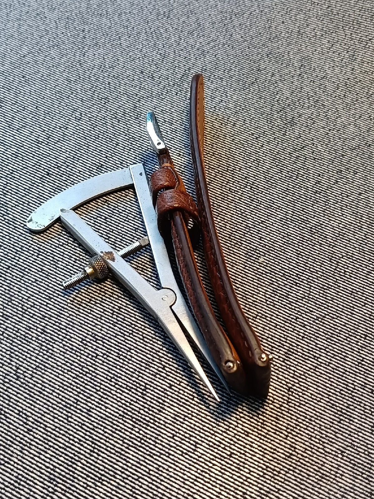 Brown Ostrich Leather Watch Strap 20mm