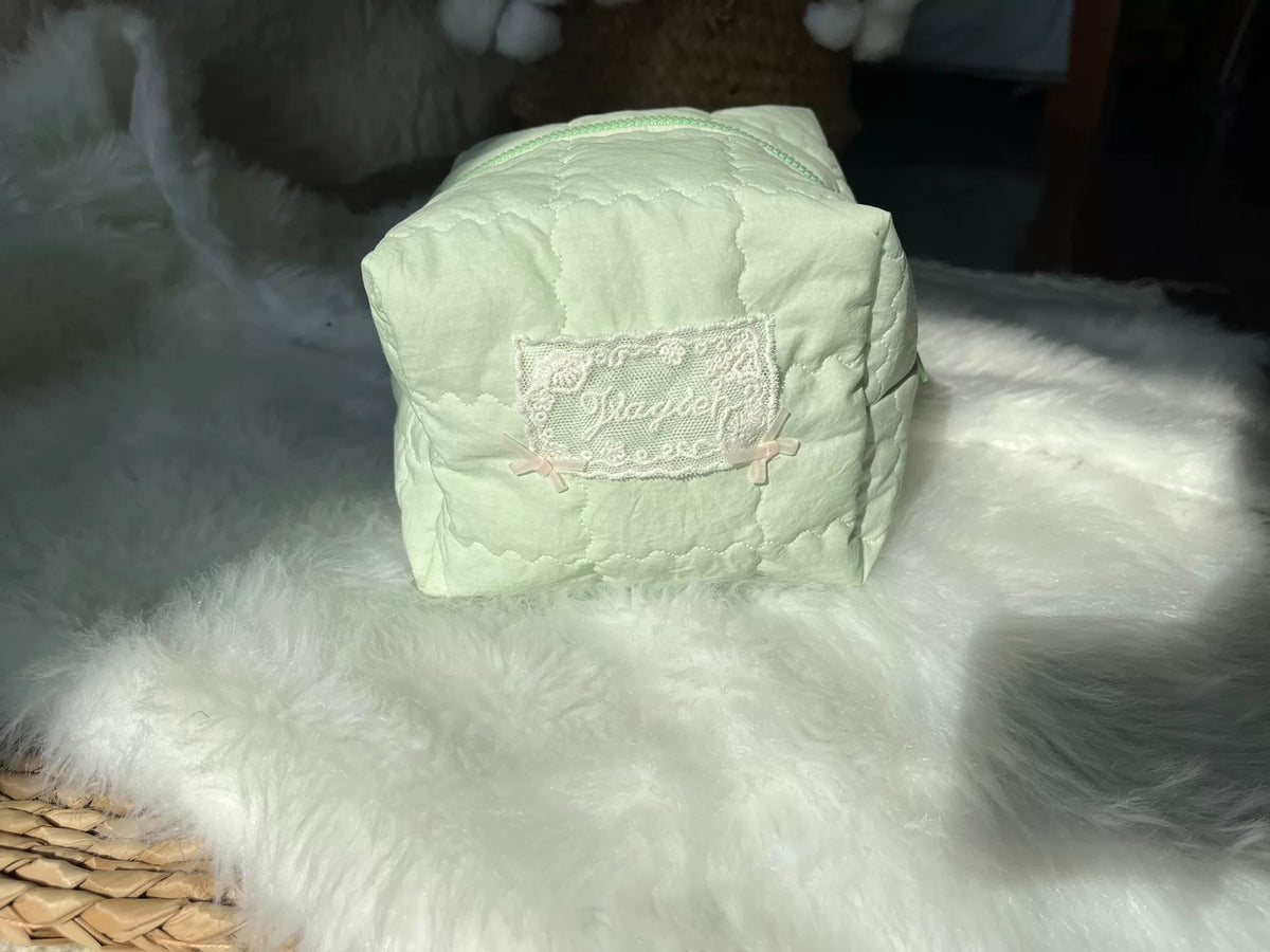 Soft Quilted Camera Pouch For Instant Camera