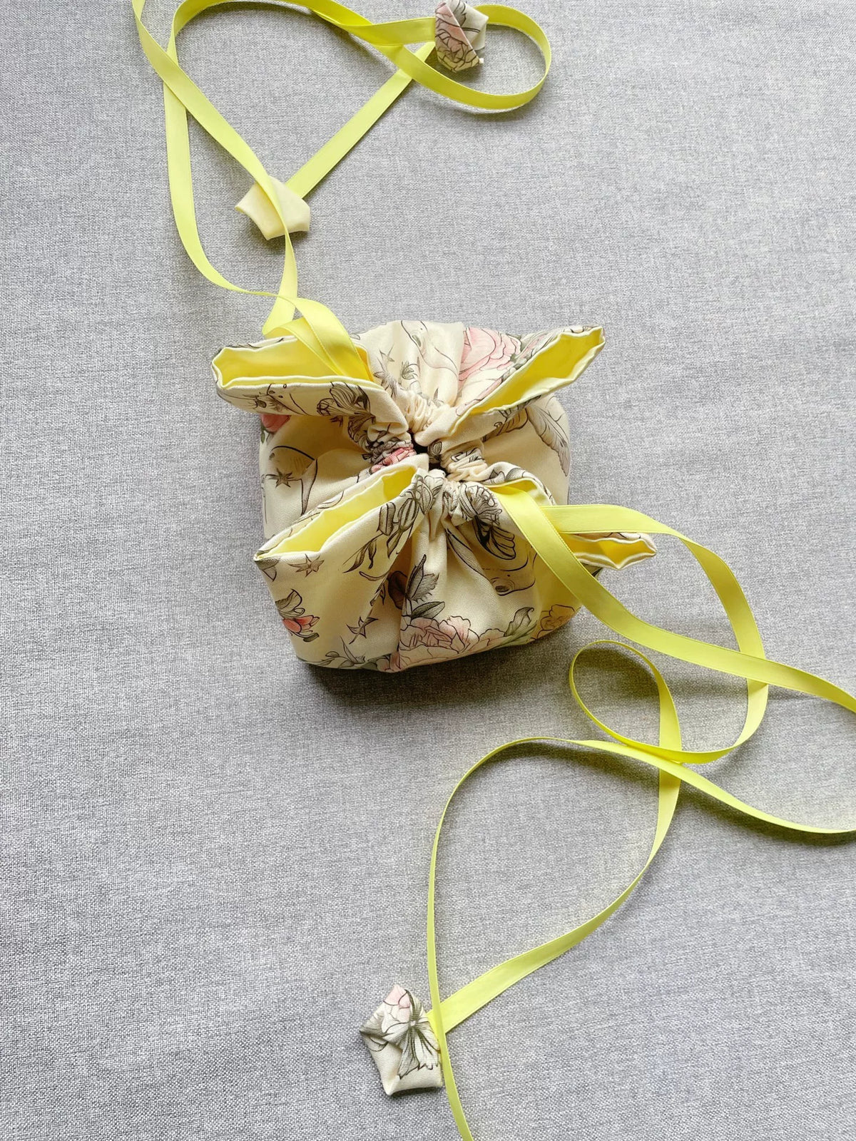 Cotton Drawstring Tarot Card Deck Storage Pouch