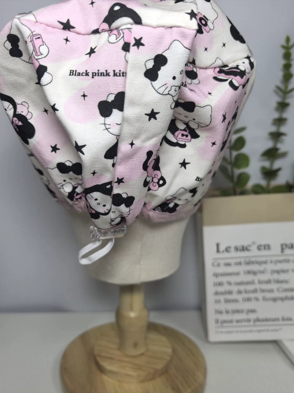 Puur Katoenen Bouffant Scrub Cap