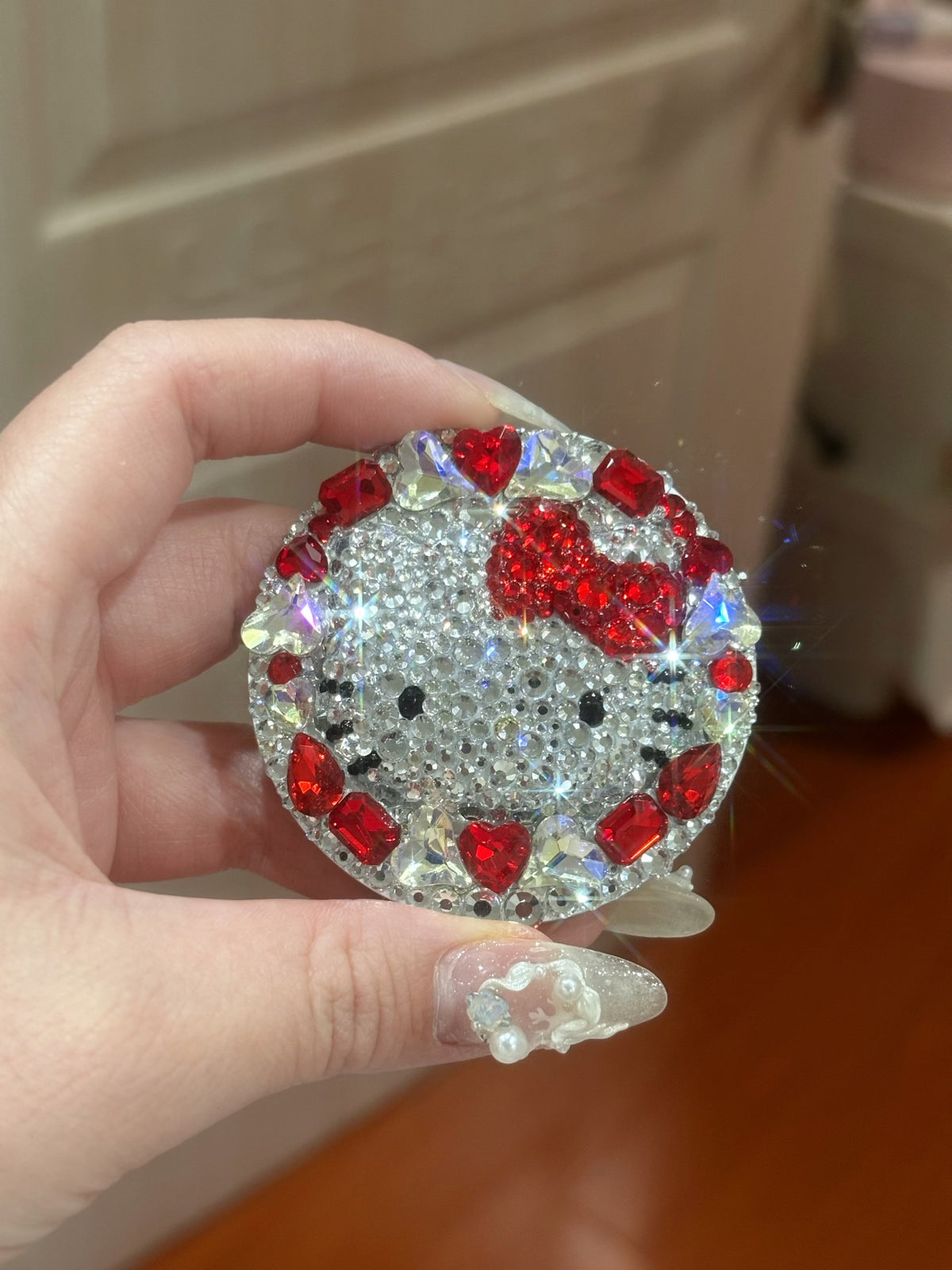 Rhinestone Magnetic Phone Stand