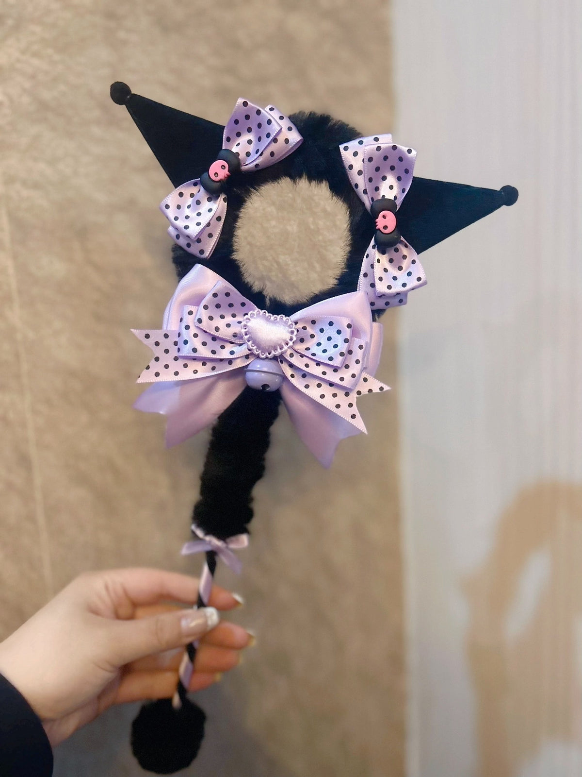 Magic Wand with Plush Ring Head