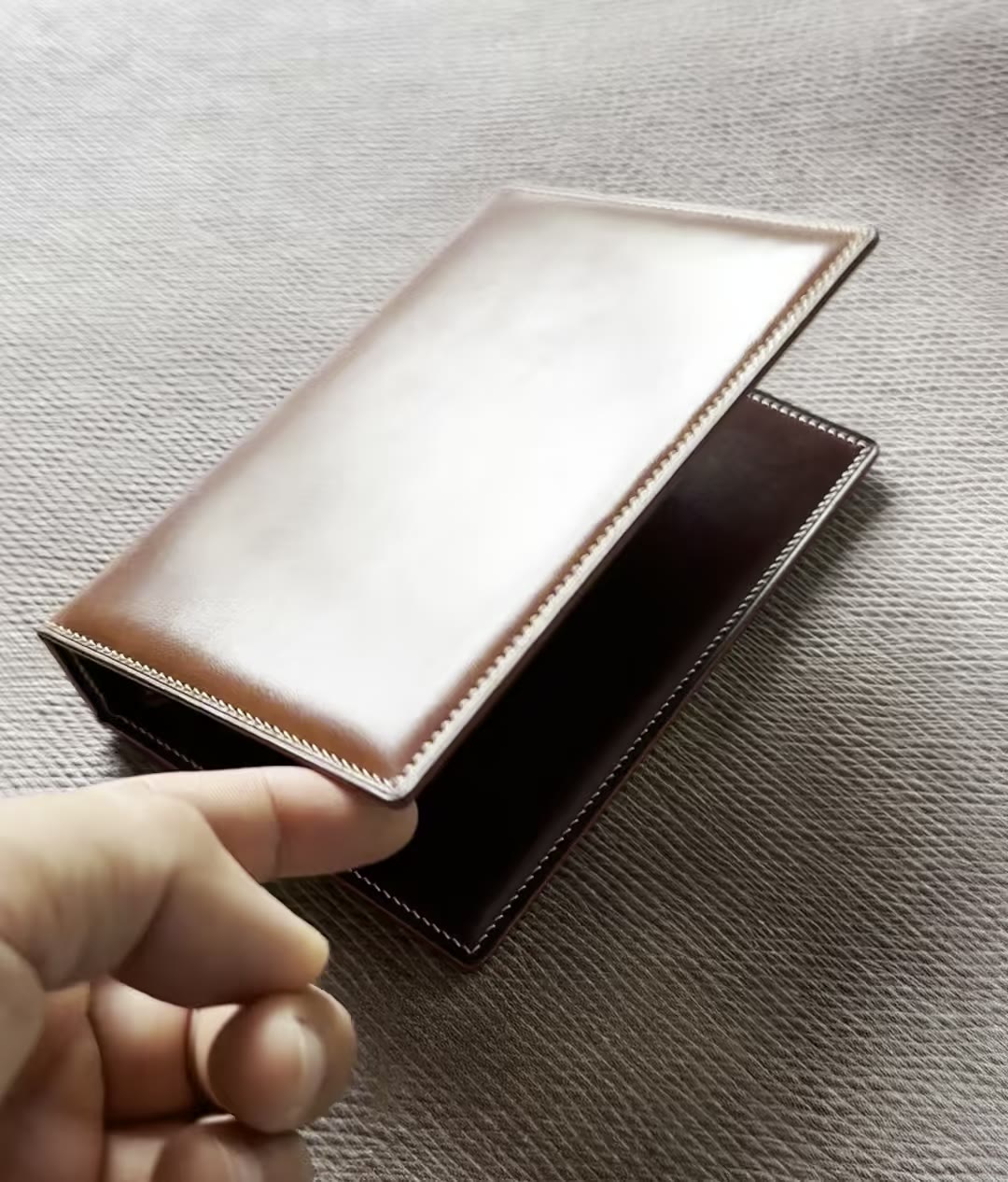 A7 Ring Binder Notebook Cover Horween Shell Cordovan