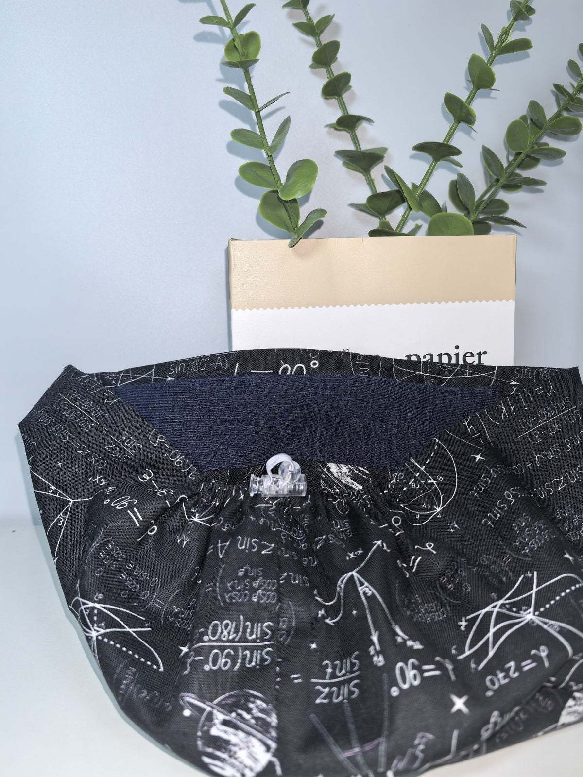Men's Cotton Scrub Cap Math Print