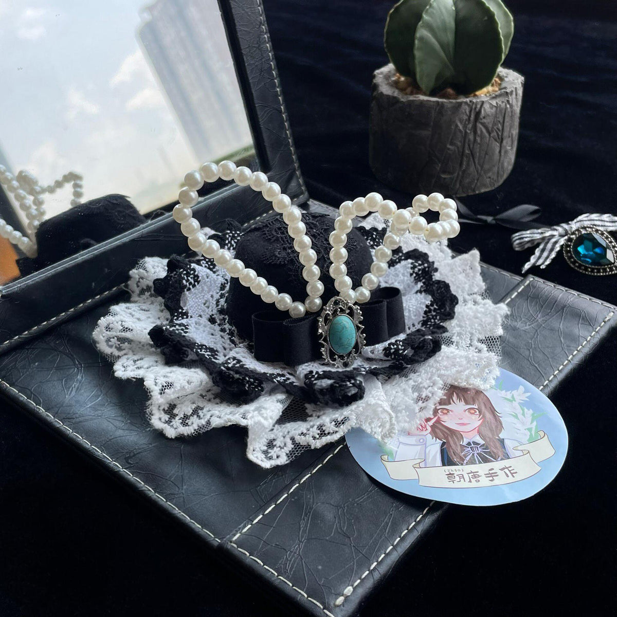 Handmade Mini Top Hat Hair Accessory