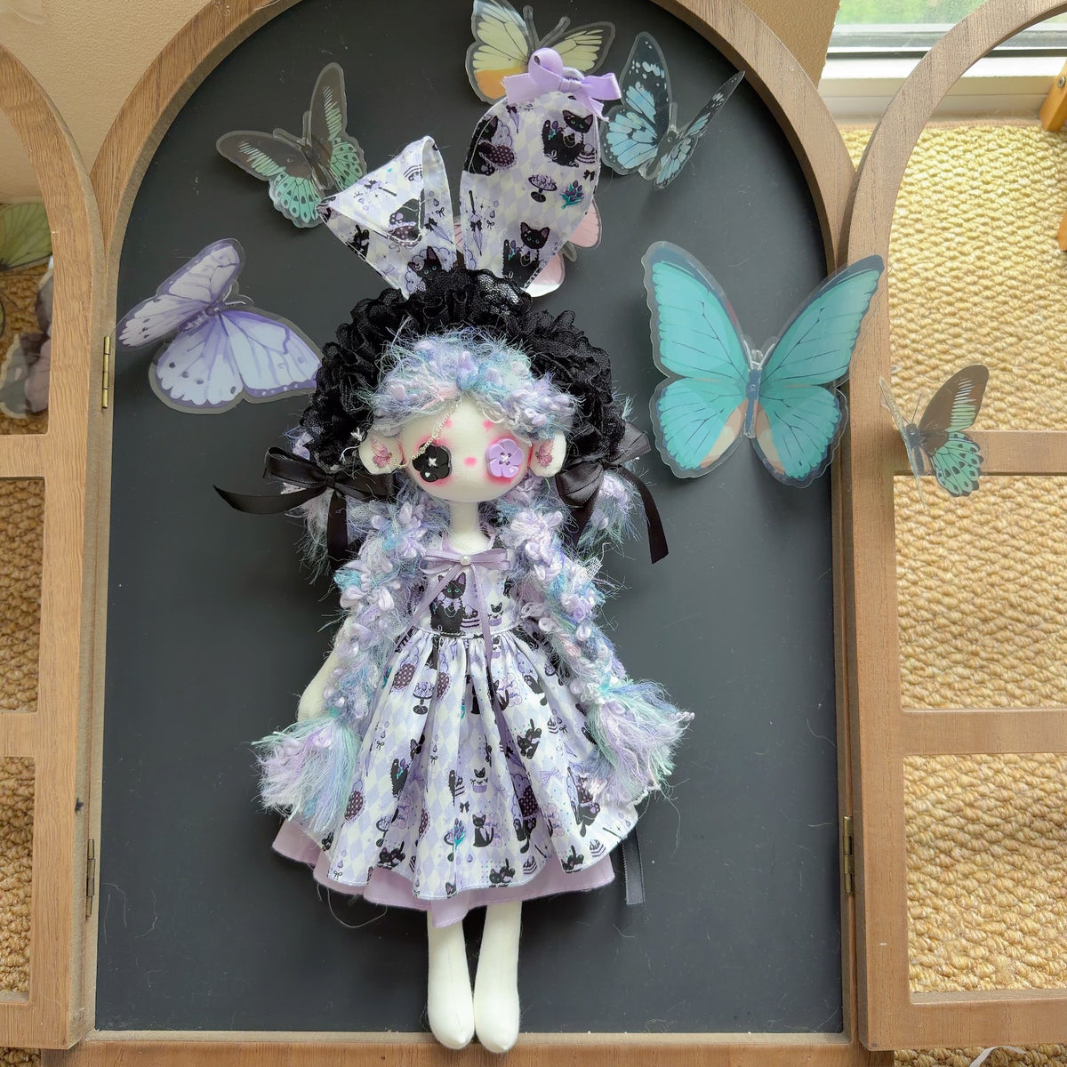 Handmade Gothic Art Doll 30 cm