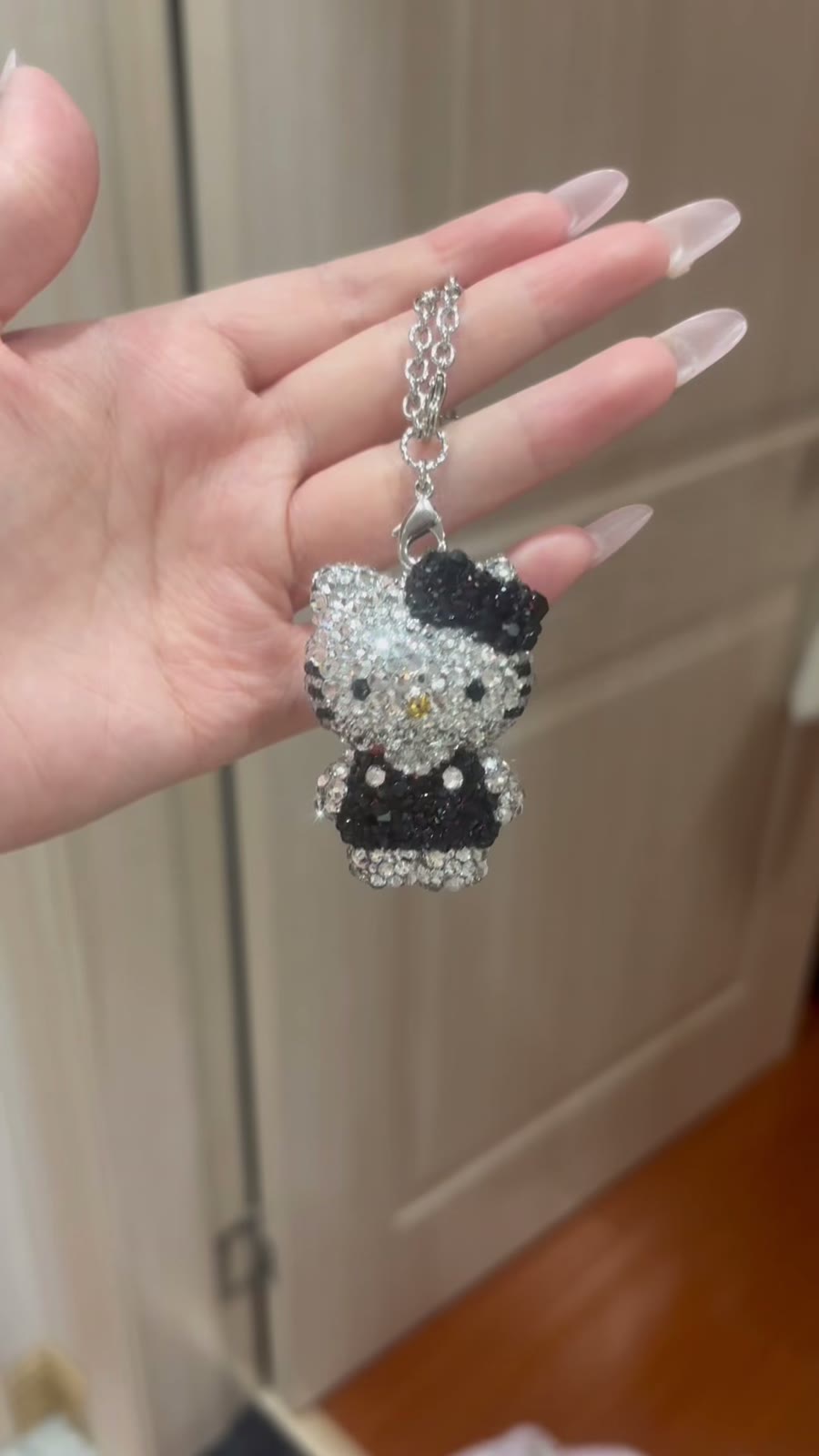Standing Hello Kitty Rhinestone Charm